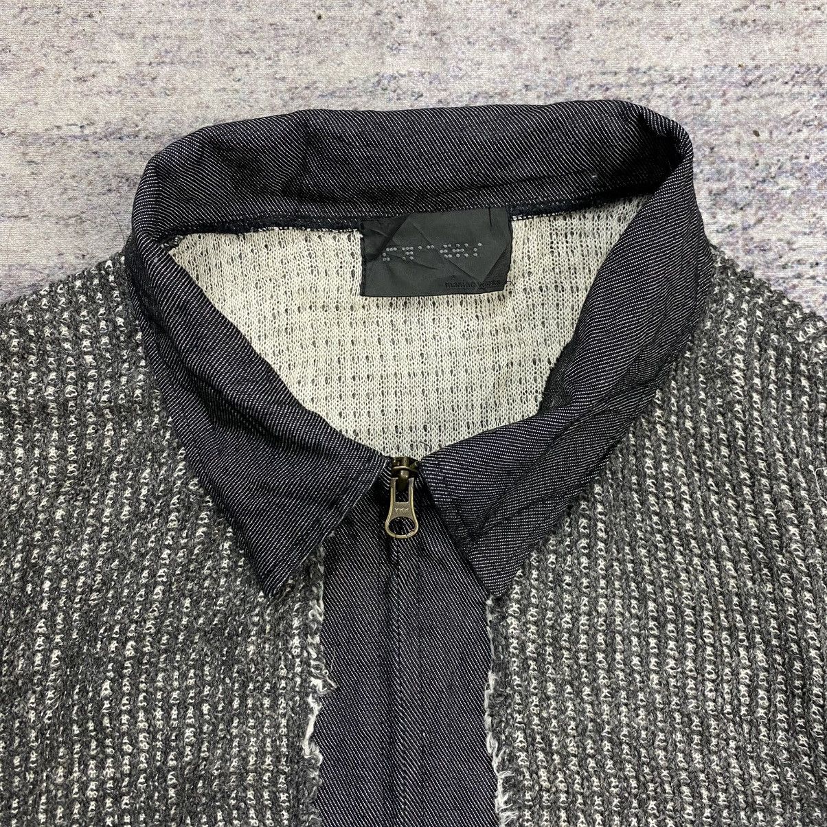 Japanese Brand Maniac works hibryd knit jacket Size US L / EU 52-54 / 3 - 5 Thumbnail