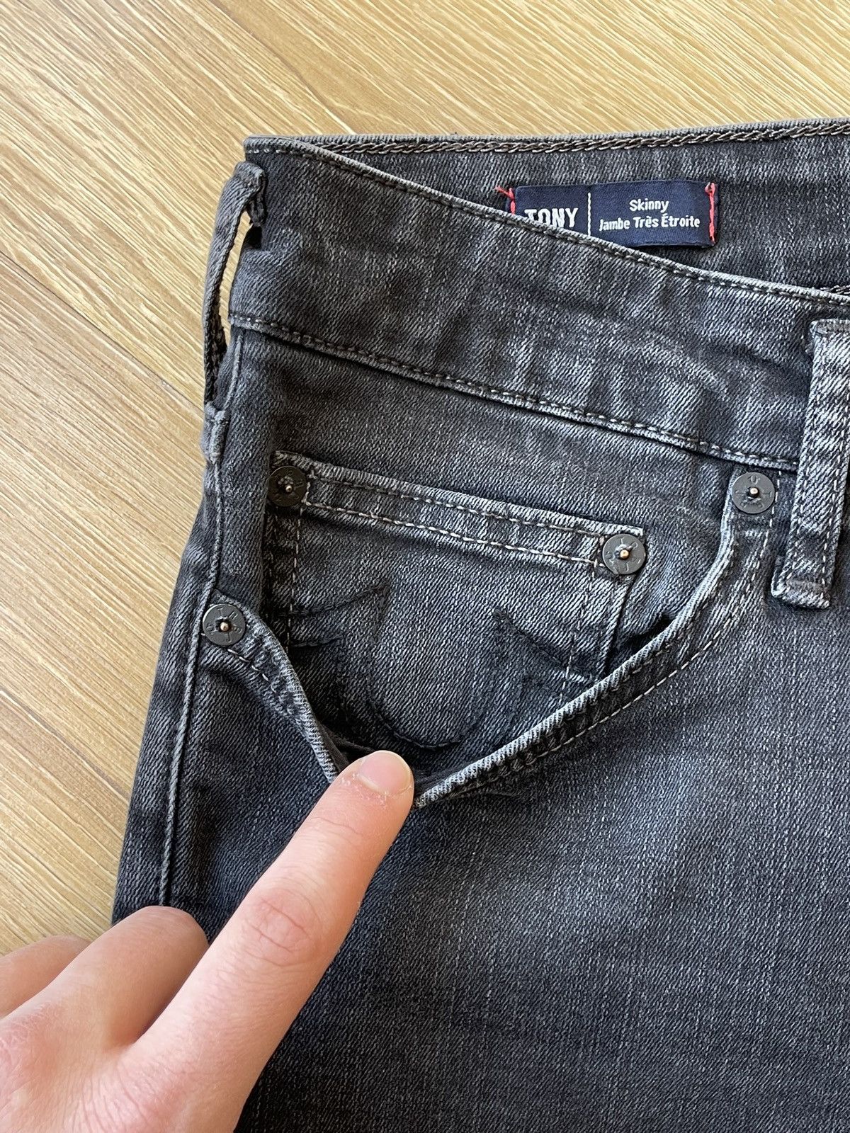 True Religion Crazy True Religion Skinny Denim Jeans Size US 38 / EU 54 - 10 Thumbnail