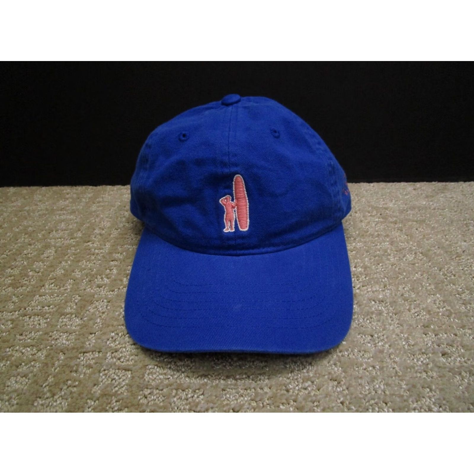 johnnie-O johnnie-O Cap Hat Strap Back Men Adjustable Blue Twill Baseball Cap Logo Size ONE SIZE - 2 Thumbnail