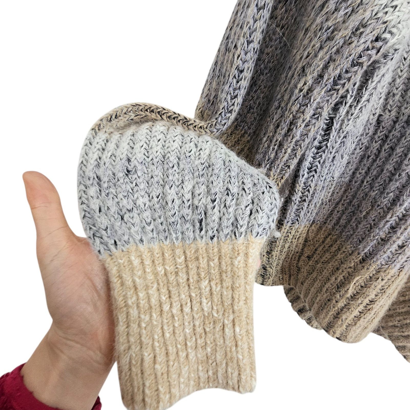 Jonathan Simkhai Jonathan Simkhai Alison Sweater Wool Alpaca Quiet Luxury XS Size XS / US 0-2 / IT 36-38 - 4 Thumbnail