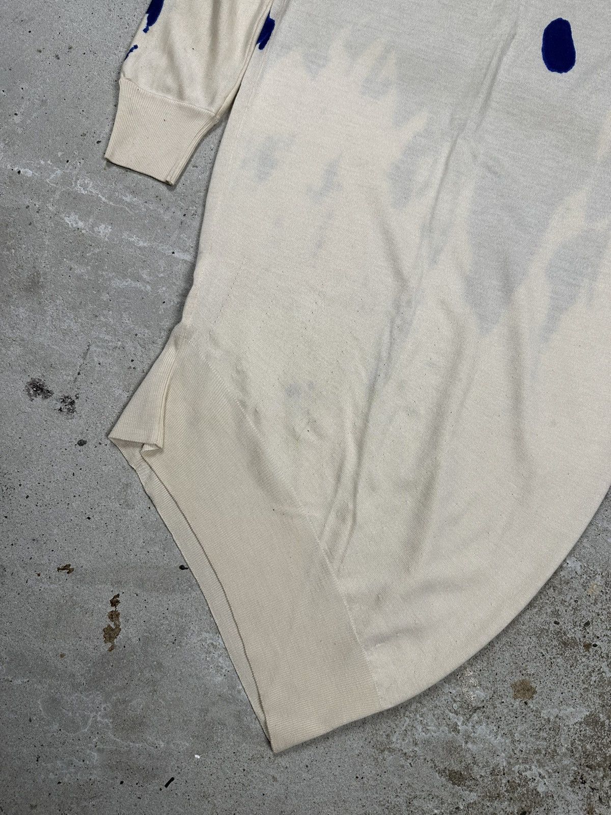 Alexander McQueen Alexander McQueen 2000s Abstract Print Cashmere Asymmetrical Size S / US 4 / IT 40 - 12 Thumbnail