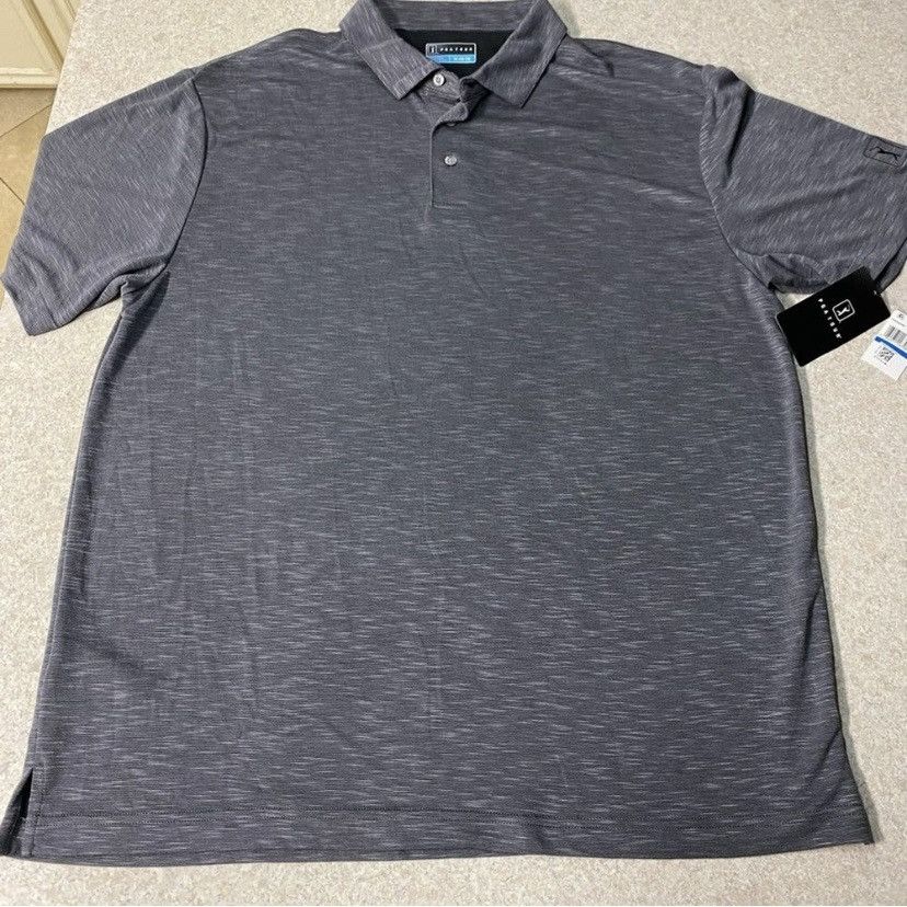 PGA Tour PGA Tour Polo Shirt, Men's Gray Moisture Wicking Golf XL NWT Size US XL / EU 56 / 4 - 1 Thumbnail