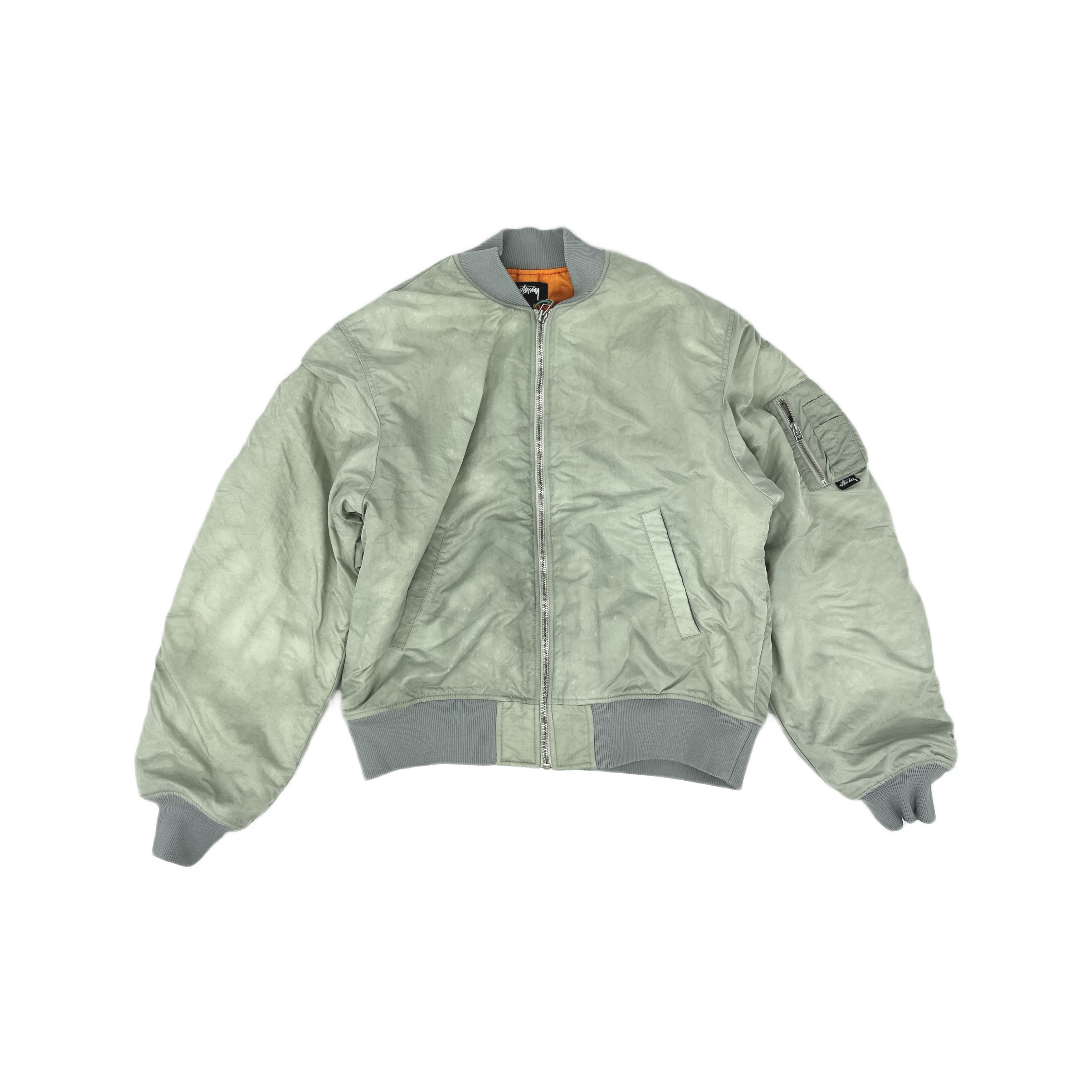 Stussy Stussy Dyed Nylon Bomber Jacket | Grailed
