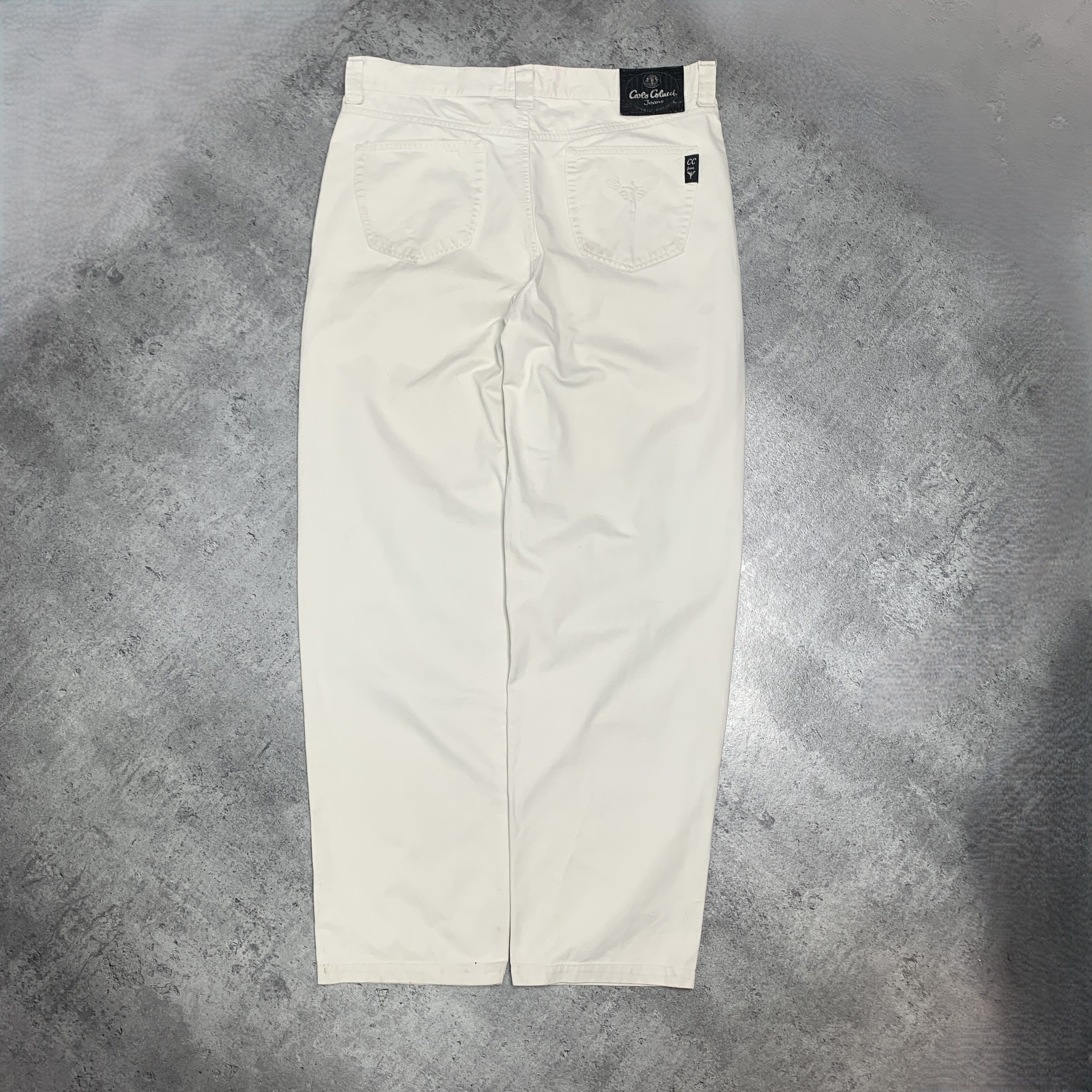 Carlo Colucci Carlo Colucci cream pants - W36 Size US 36 / EU 52 - 2 Thumbnail