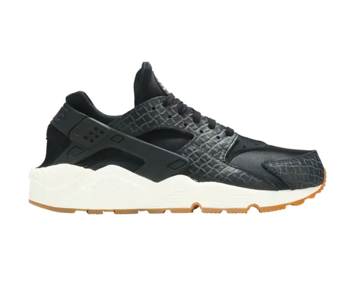 Nike Nike Air Huarache Run Premium 'Black Snakeskin' Size US 11 / IT 41 - 8 Thumbnail