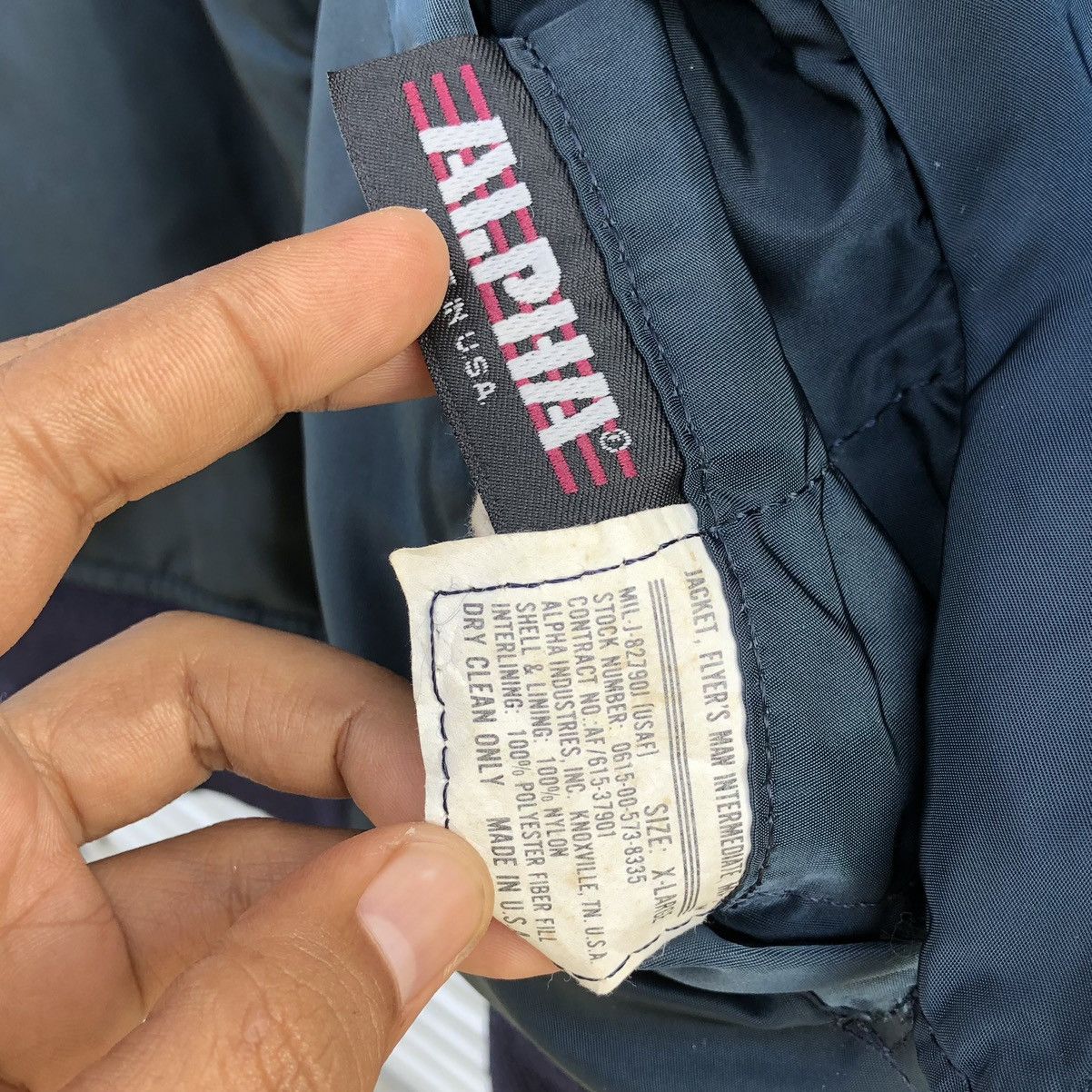 VTG Alpha Industries MA-1 (USAF) Flyer's Intermediate Jacket