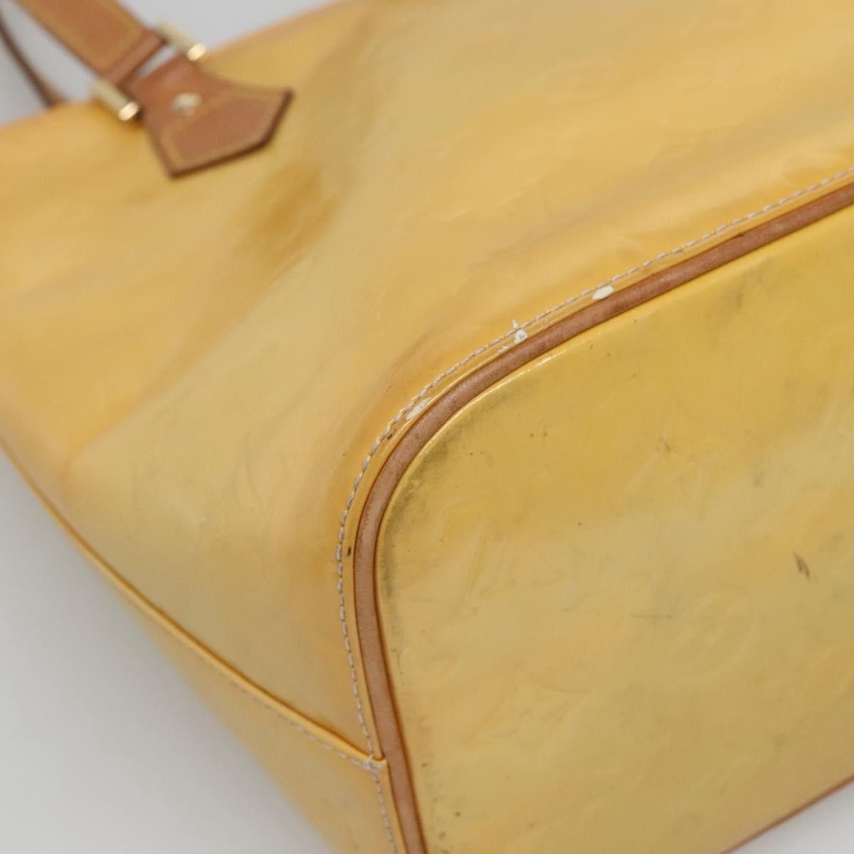 Louis Vuitton LOUIS VUITTON Monogram Vernis Houston Hand Bag Gris M91053 Size ONE SIZE - 16 Thumbnail