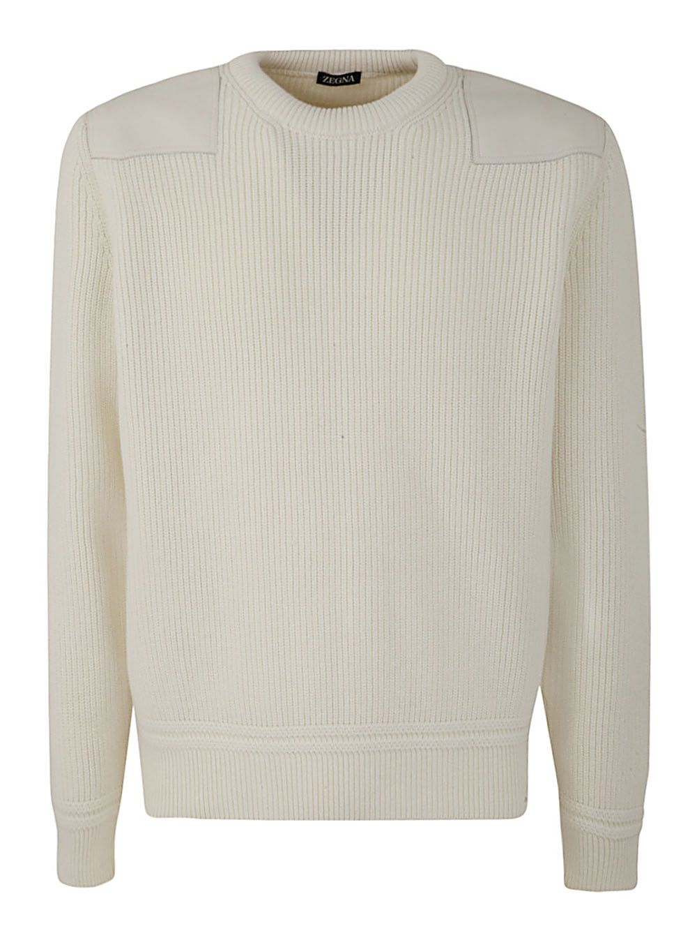 Ermenegildo Zegna Wool and cashmere crew neck Size US M / EU 48-50 / 2 - 1 Thumbnail