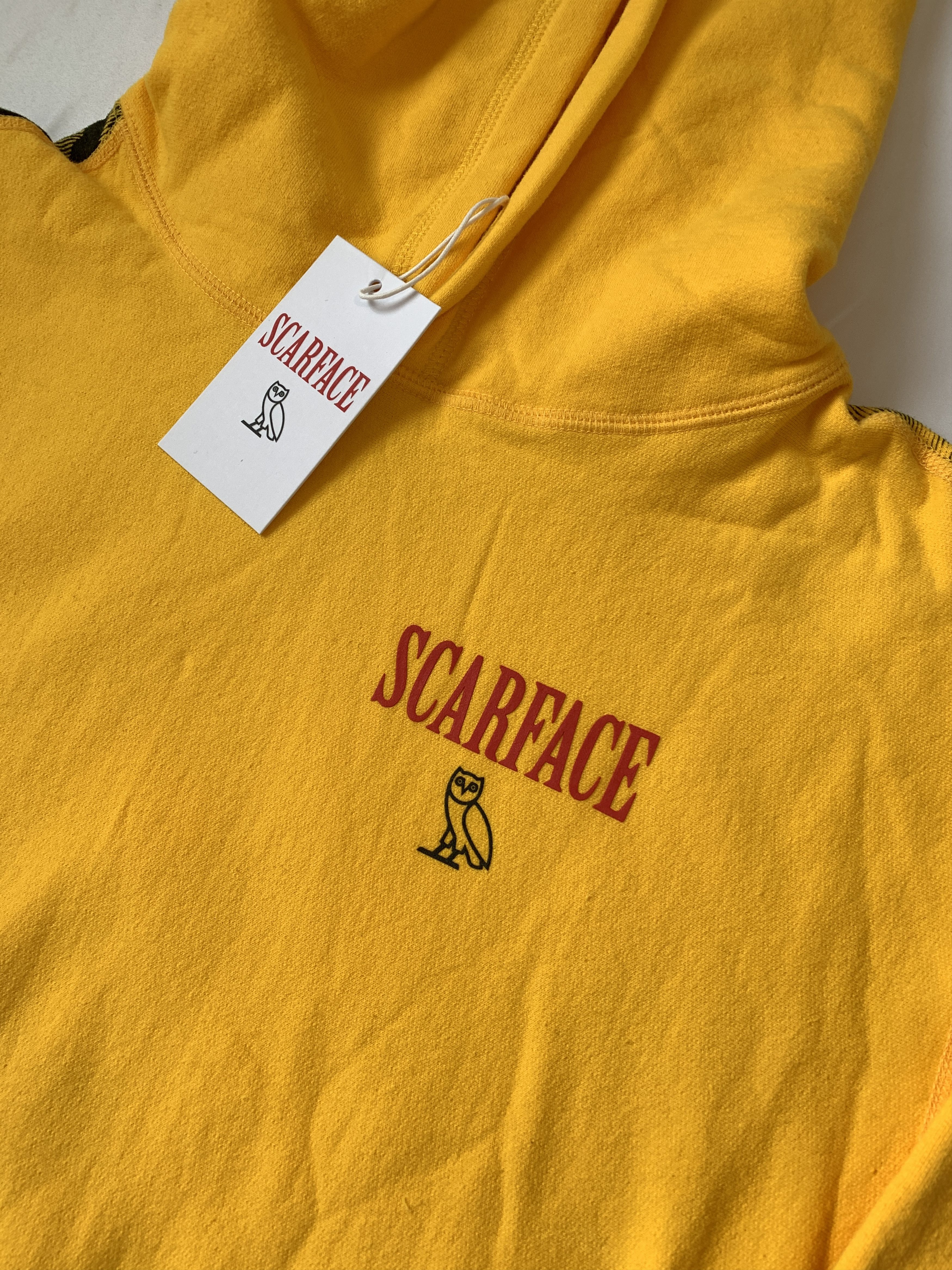 Drake OVO X SCARFACE BLACK HOODIE Size US M / EU 48-50 / 2 - 3 Thumbnail
