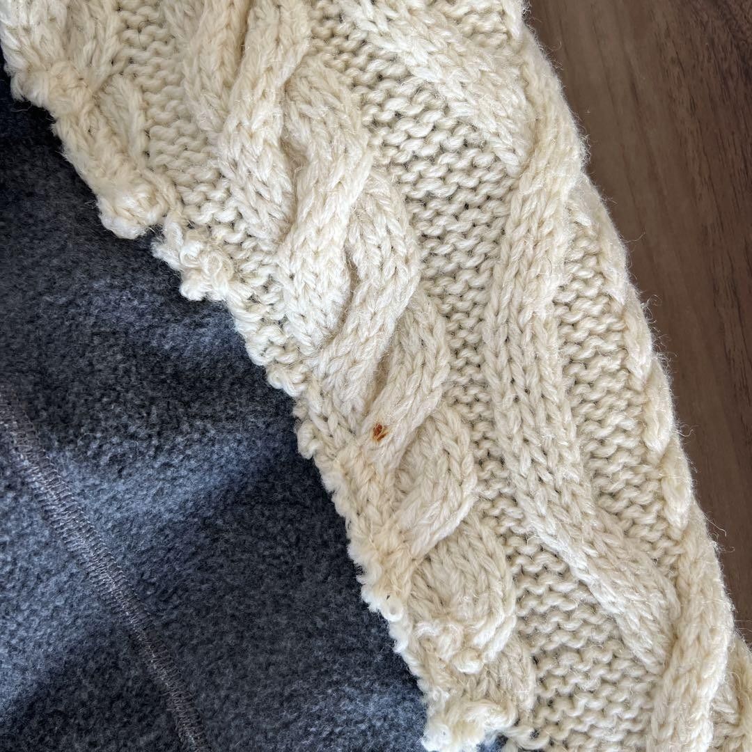 Needles Reconstructed Cable Knit Sweater Size US L / EU 52-54 / 3 - 4 Thumbnail