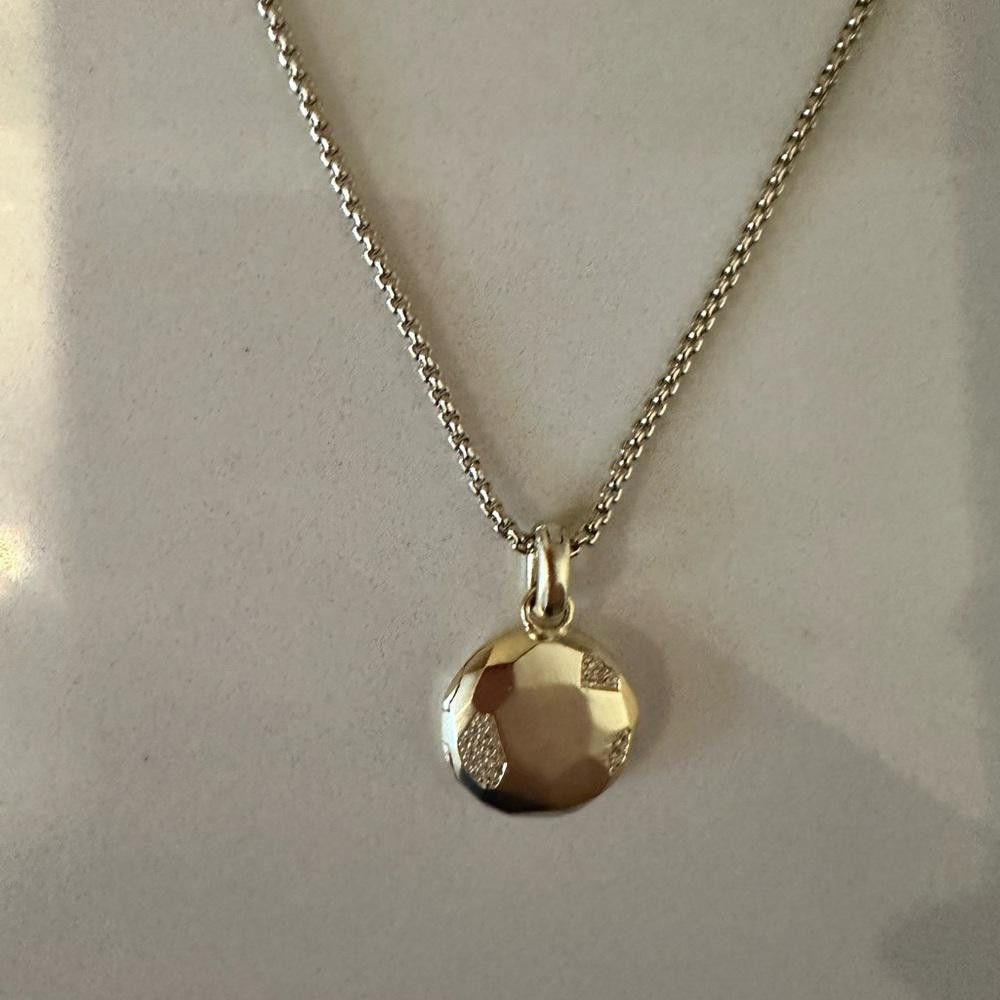 Kendra Scott Kendra Scott Gold Pave Locket Charm Chain Necklace Size ONE SIZE - 6 Thumbnail