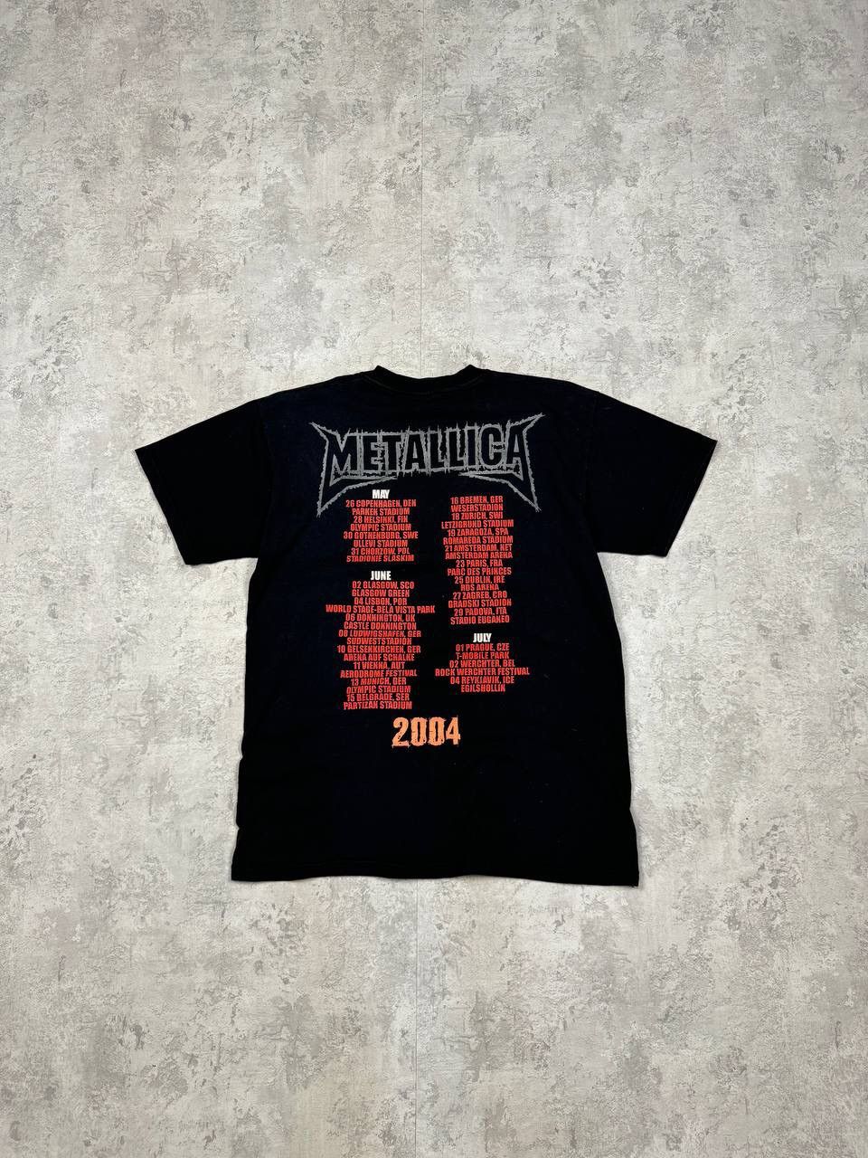 Band Tees Vintage Metallica St - Anger 2004 Tour Band T-shirt Size M Size US M / EU 48-50 / 2 - 5 Thumbnail