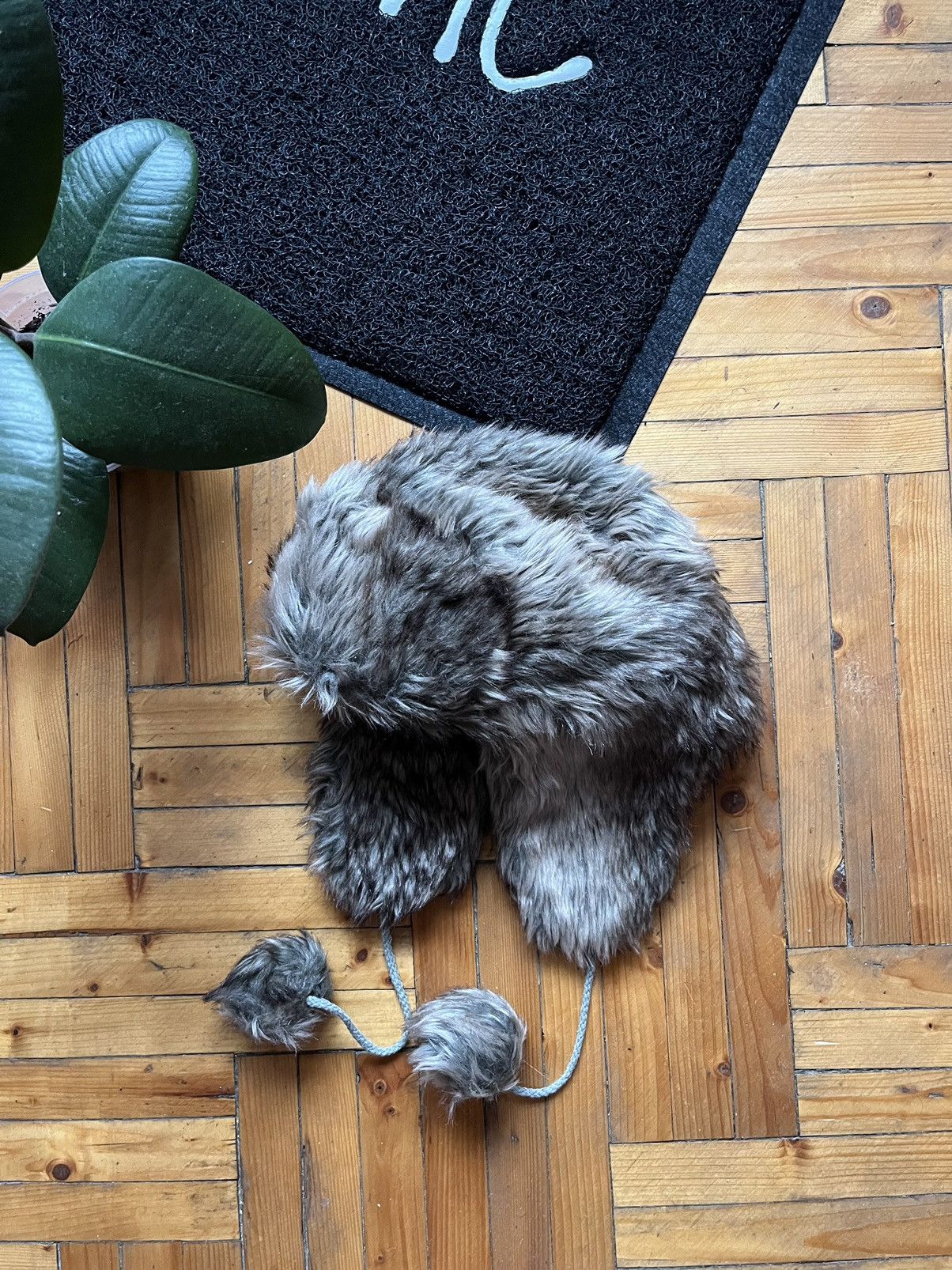 Japanese Brand × Vintage Vintage Japanese Brand Mohair Ushanka Hat Size ONE SIZE - 1 Thumbnail
