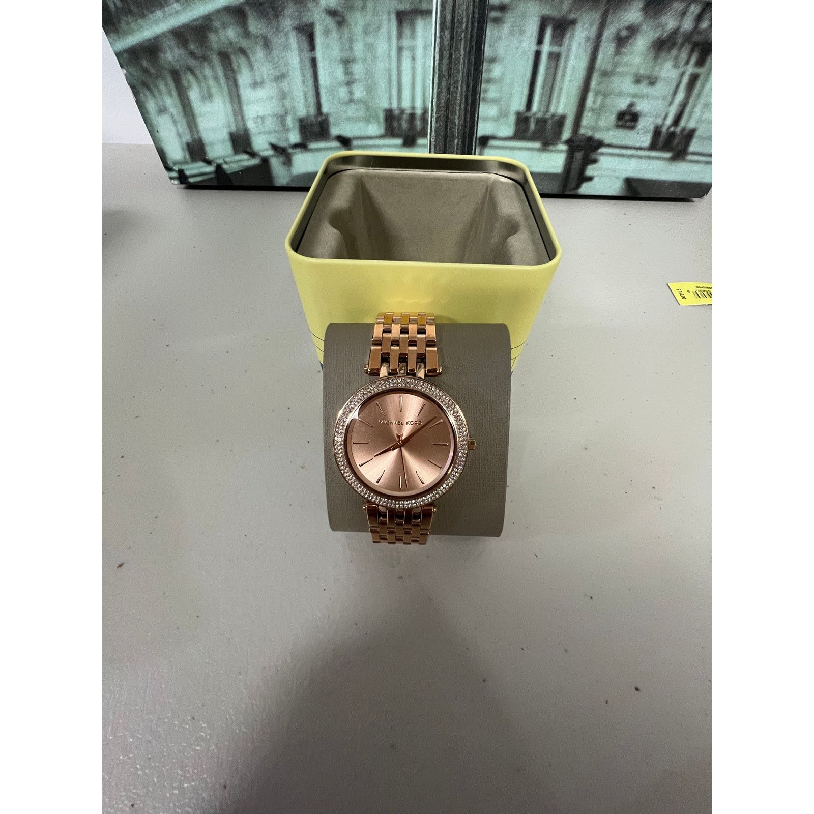 Michael Kors Michael Kors MK3192 Darci Pavé Rose Gold-Tone Watch Size ONE SIZE - 2 Thumbnail