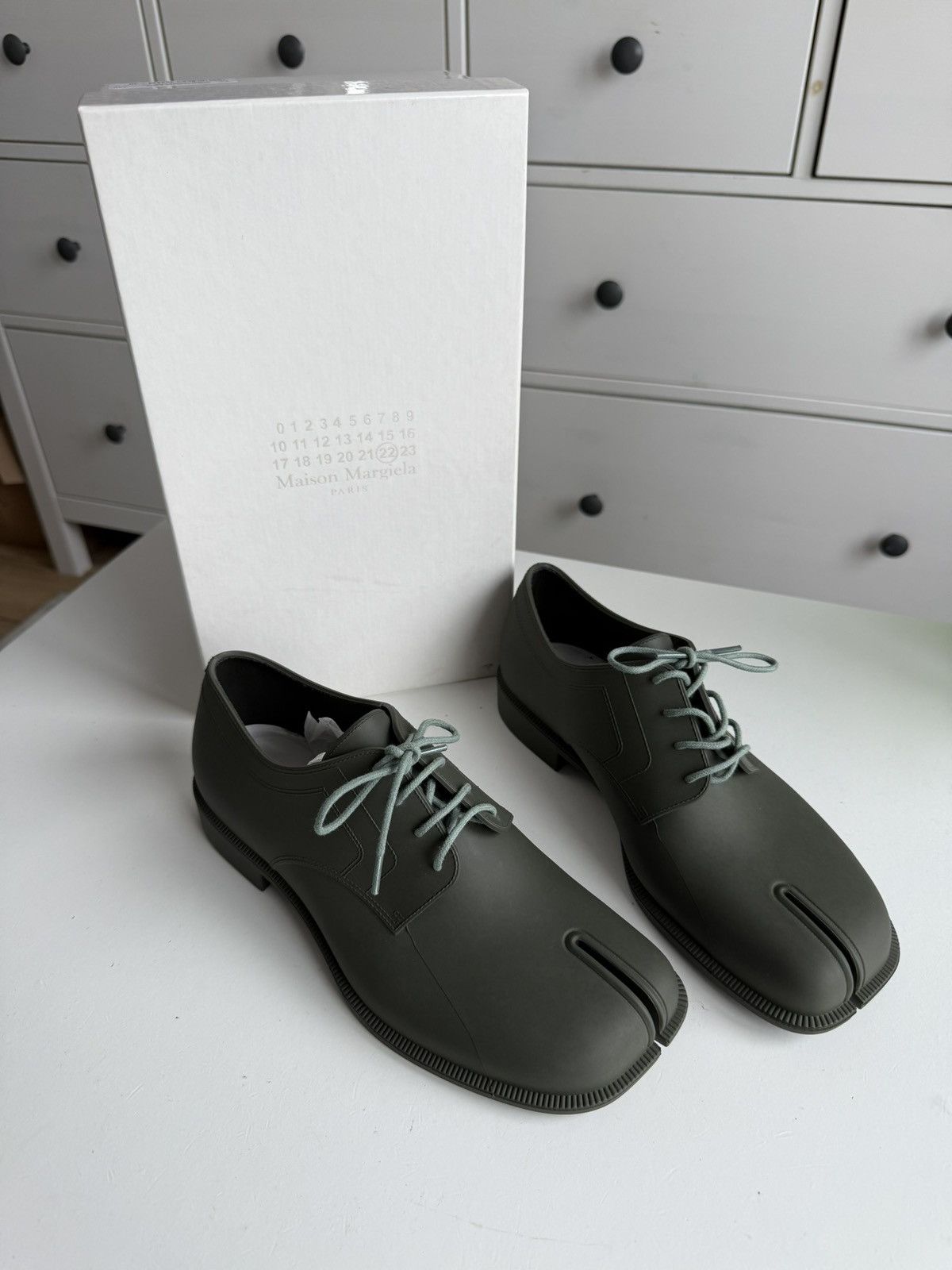 Designer Men's Maison Margiela tabi loafers (EU40) | Grailed