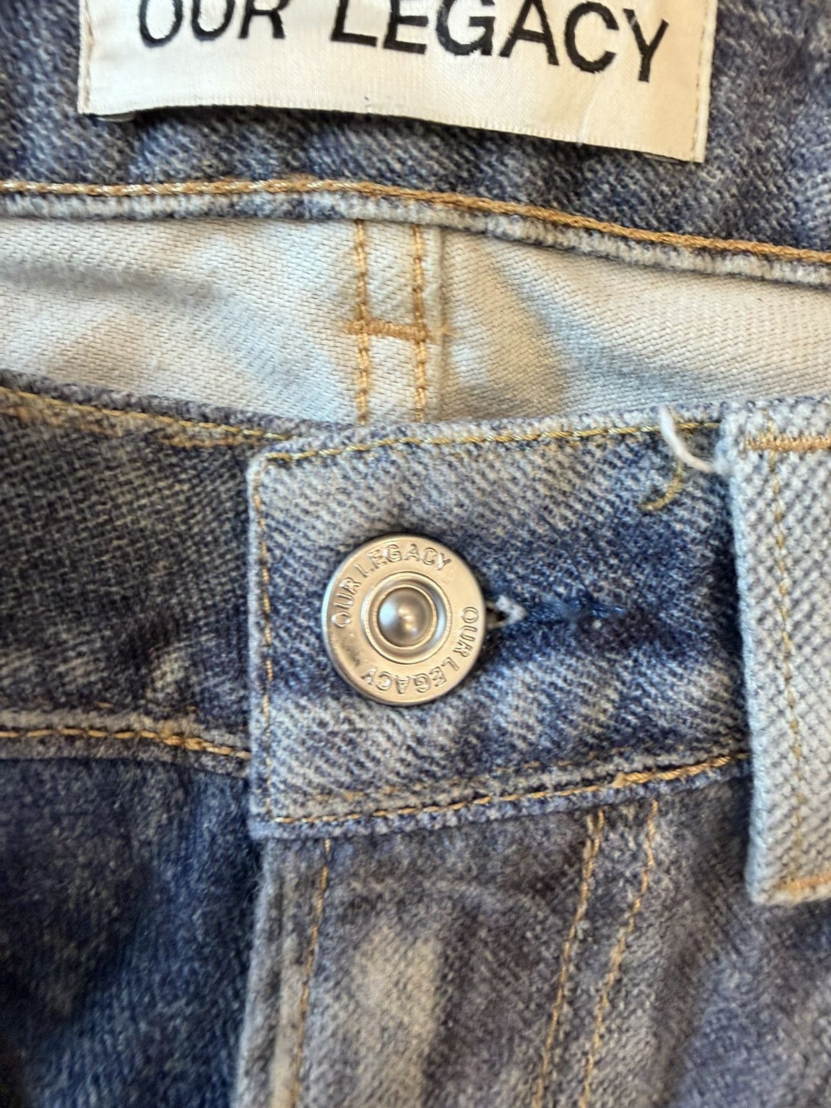 Our Legacy OUR LEGACY THIRD CUT DIGITAL PRINT DENIM Size US 33 - 5 Thumbnail