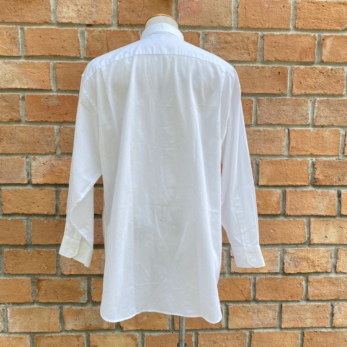 Givenchy GIVENCHY White Long Sleeve Button-Up Shirt Size US XL / EU 56 / 4 - 11 Thumbnail