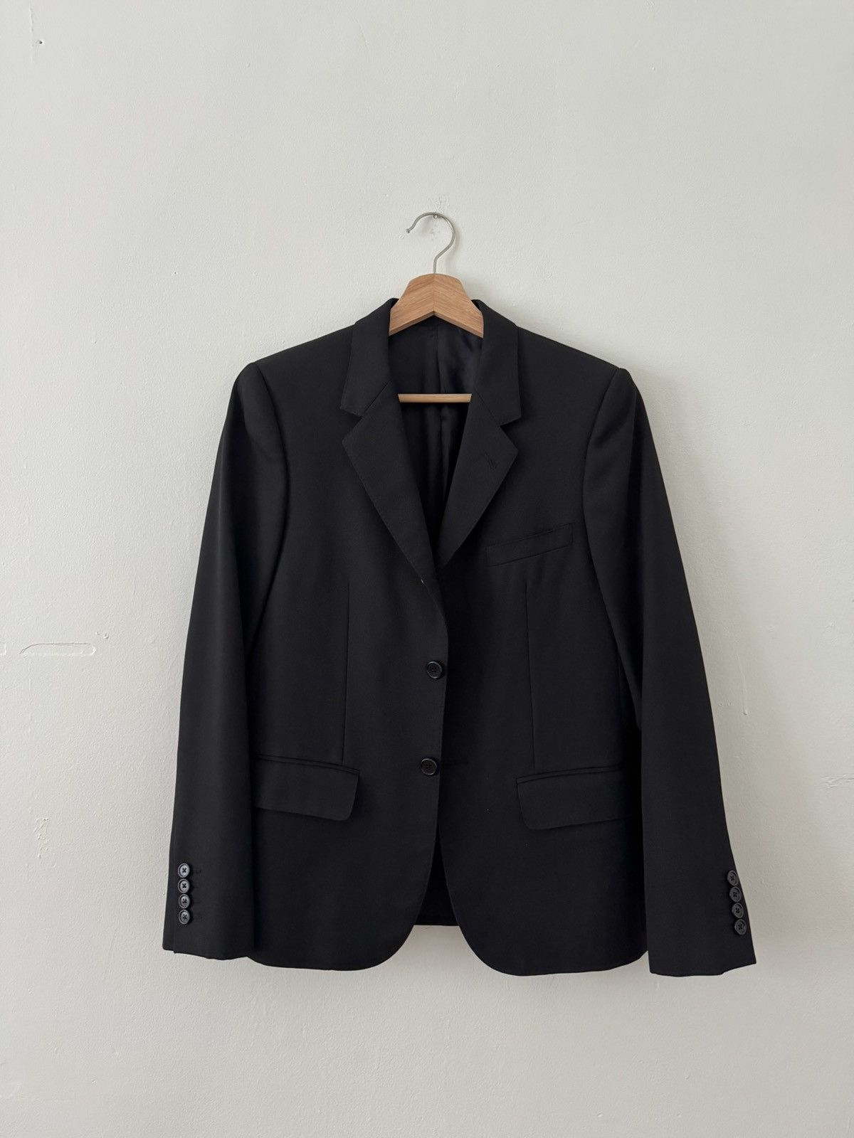 Celine Celine black wool blazer Size 44R - 1 Thumbnail