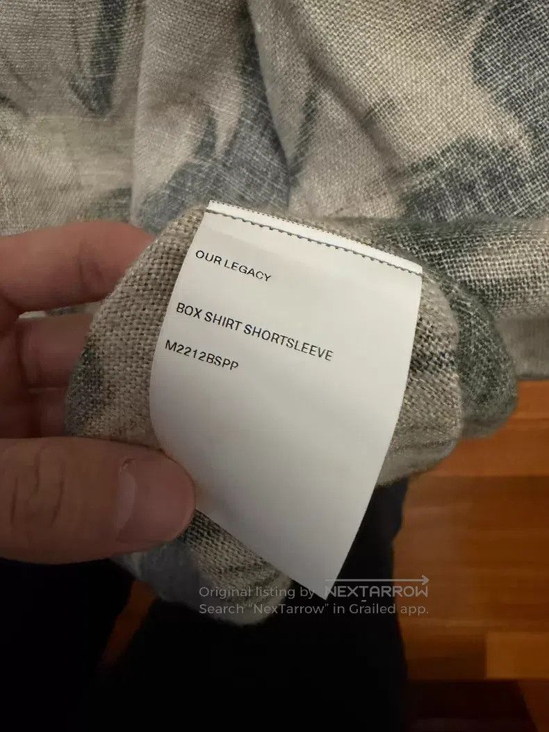 Our Legacy Our Legacy Flame printed linen shirt Size US M / EU 48-50 / 2 - 5 Thumbnail
