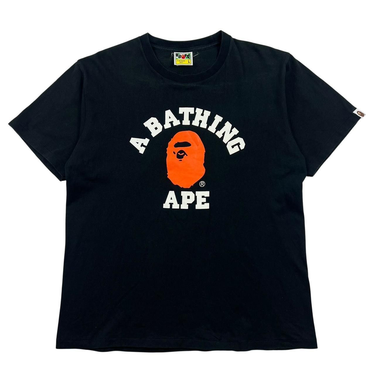 Bape Vintage Bape Orange Ape Head Logo T-Shirt - Large Size US L / EU 52-54 / 3 - 1 Thumbnail
