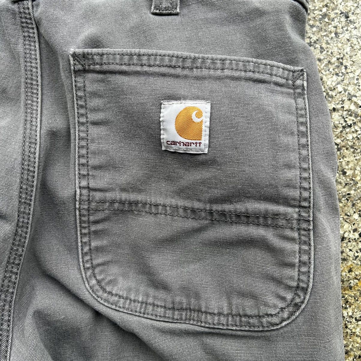 Carhartt dark grey relaxed fit carhartt pants Size US 32 / EU 48 - 5 Thumbnail