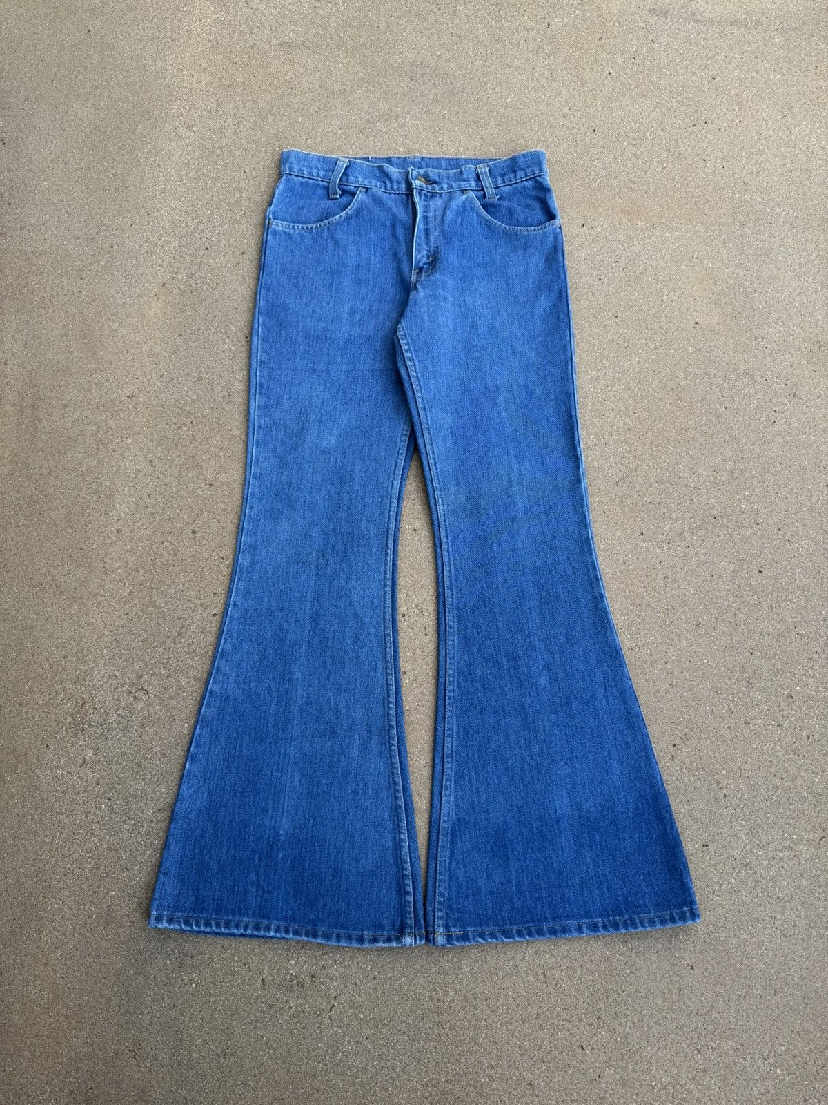 Levi's × Vintage Vtg 70s Levi's 784 Orange Tab Bellbottom Flare