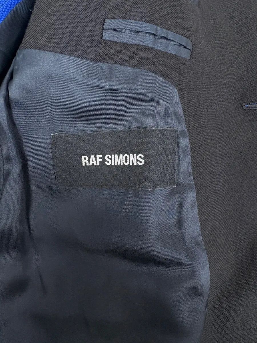 Vintage Raf Simons Black Minimalist Blazer Jacket Size 42R - 9 Thumbnail