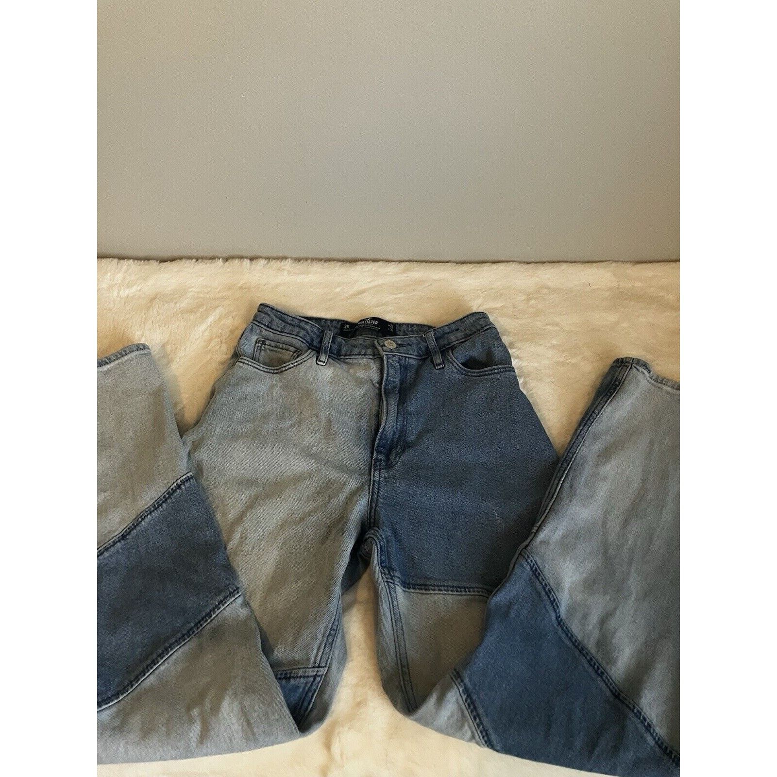 Hollister Hollister Jeans Womens Size 26x31 High Rise Color Block Grailed