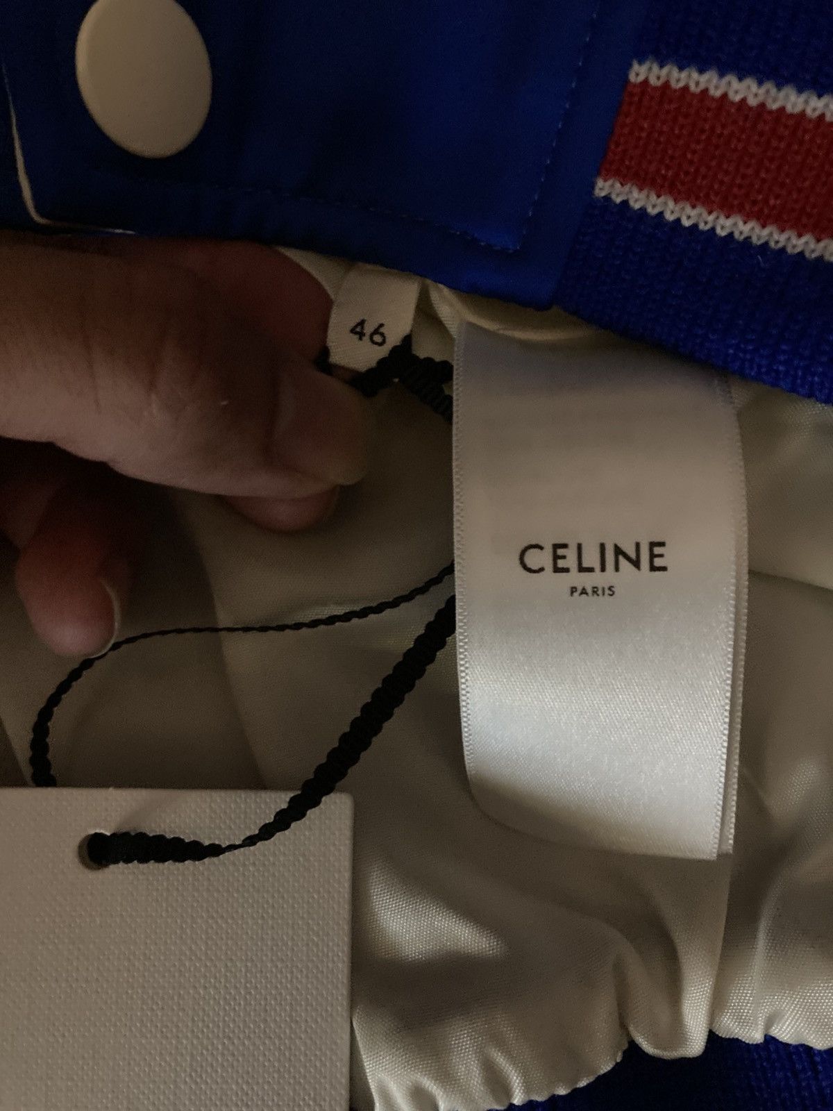 Celine New SS23 Celine Americana Teddy Sequin Bomber 2023 Hedi 46 Size US S / EU 44-46 / 1 - 8 Thumbnail