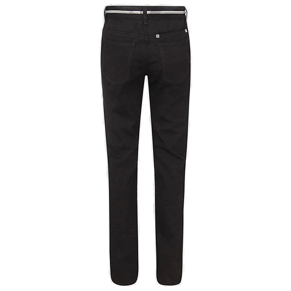 Givenchy o1loc1c0824 Skirt Effect Jeans in Black Size 28" / US 6 / IT 42 - 2 Thumbnail