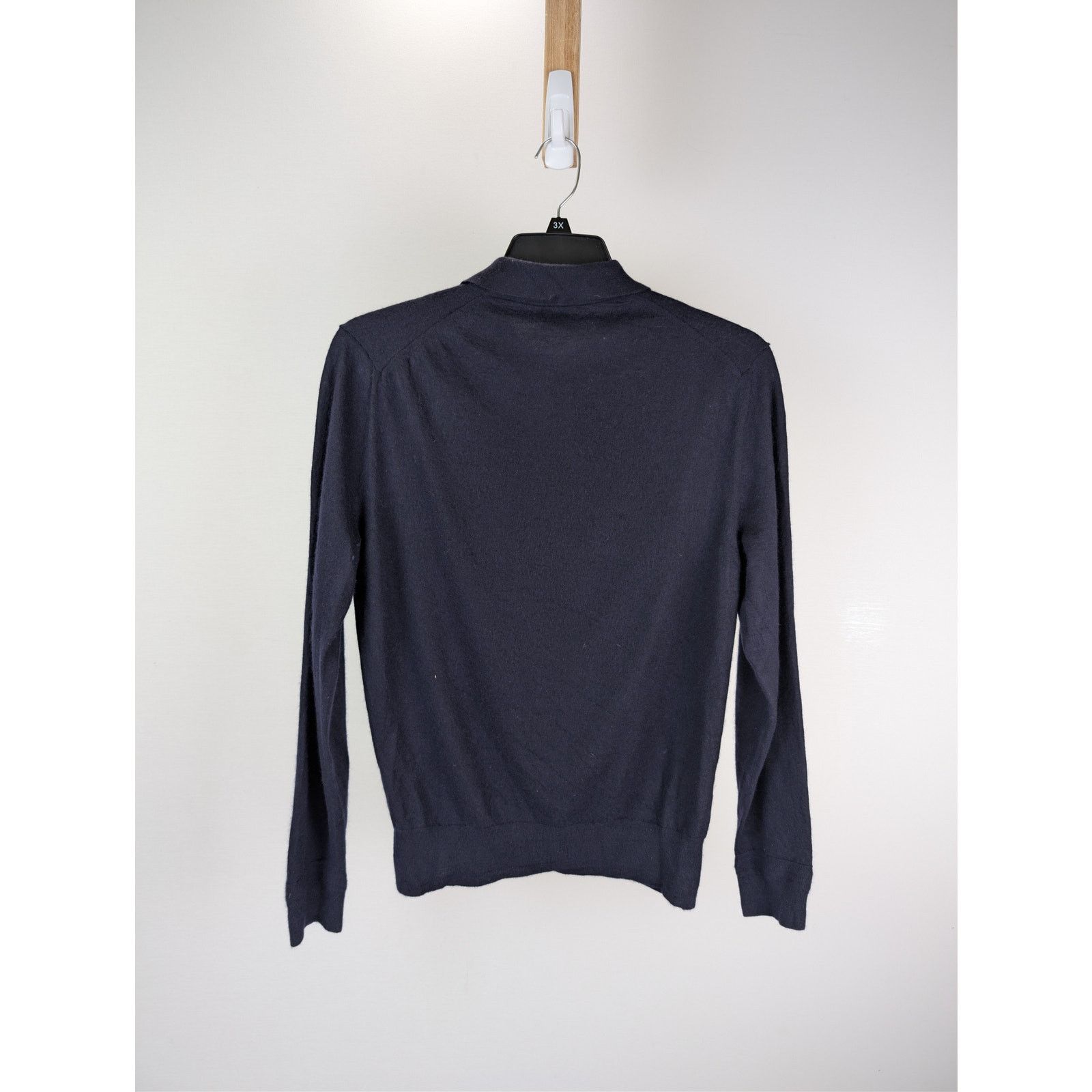 Tom Ford o1rshd1 CC20 Long Sleeve Polo Shirt in Navy Blue Size US L / EU 52-54 / 3 - 16 Thumbnail