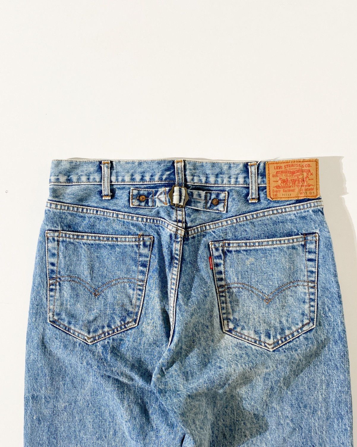 Levi's LEVI'S 701 XX 80's BIG E SELVEDGE Size US 30 / EU 46 - 4 Thumbnail