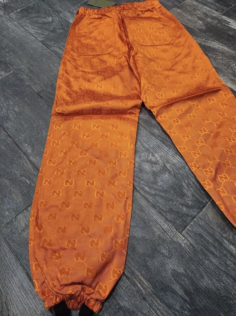 Gucci Gucci Orange Off The Grid Monogram Parachute Pants Sz 46 Size US 44 / EU 60 - 3 Thumbnail
