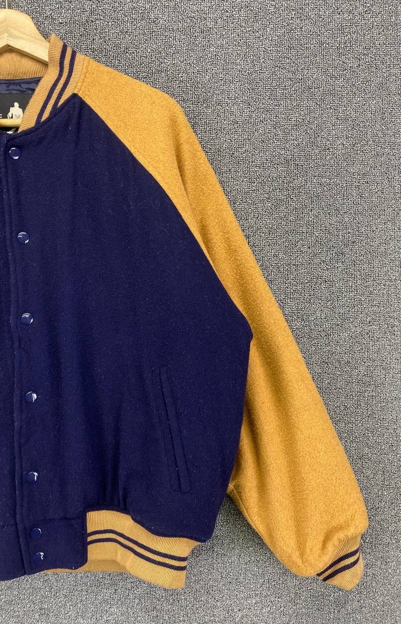 Band Tees Vintage Elvis Presley Punk Rock Band Wool Varsity Jacket Size US L / EU 52-54 / 3 - 8 Thumbnail