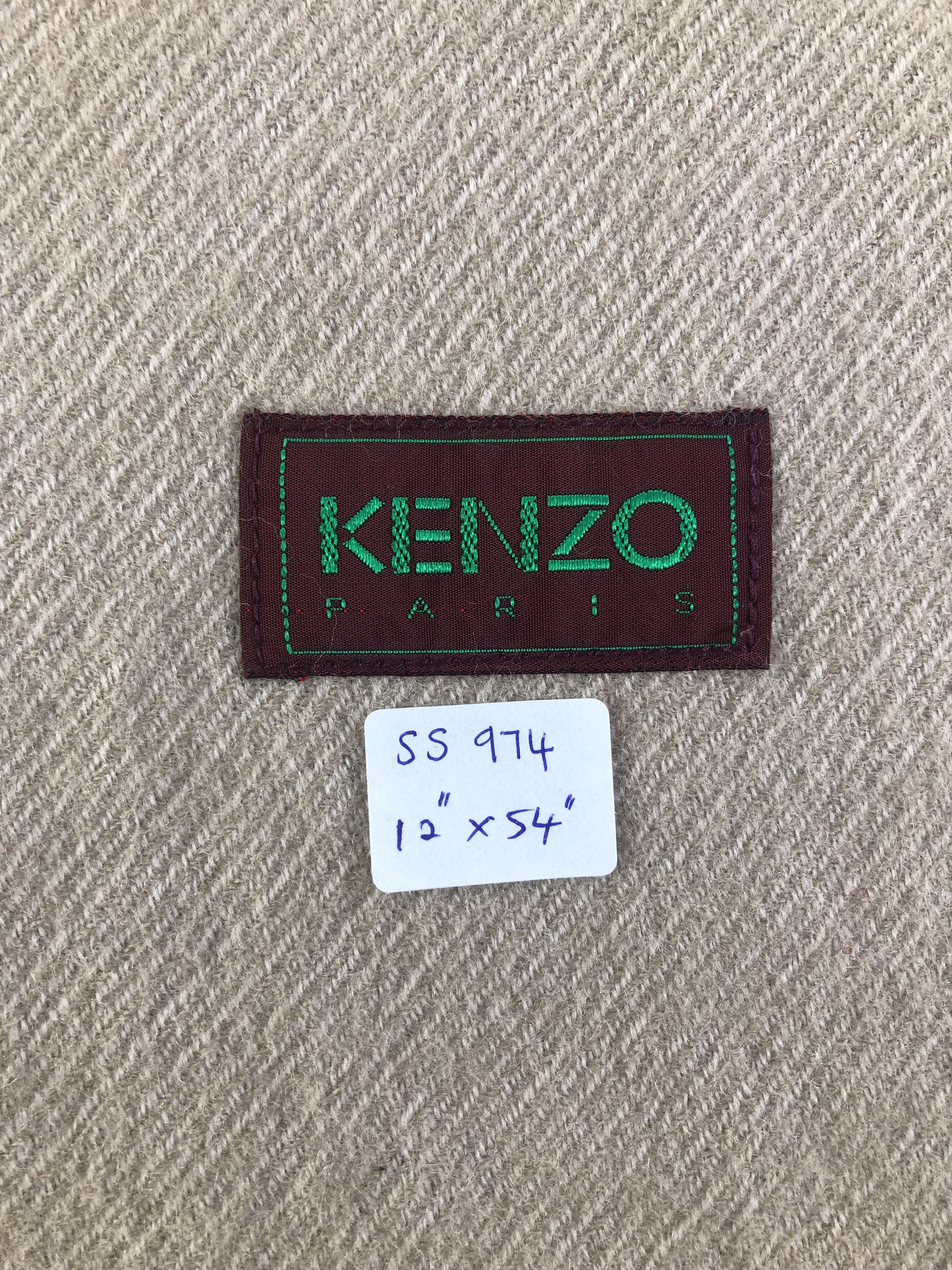 Kenzo Kenzo Scarf / Muffler / Neckwear Size ONE SIZE - 4 Thumbnail