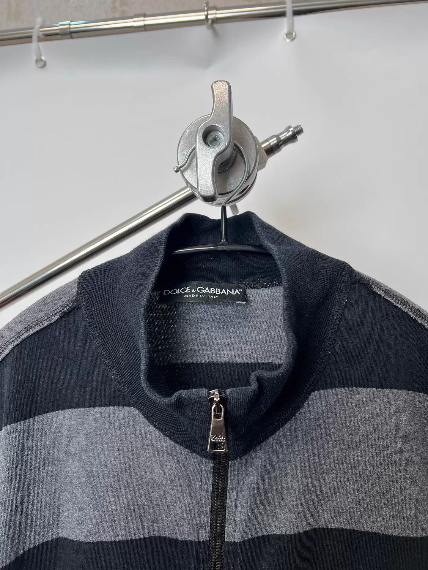 Dolce & Gabbana dolce&gabbana football embroidered strip zip hoodie Size US M / EU 48-50 / 2 - 3 Thumbnail