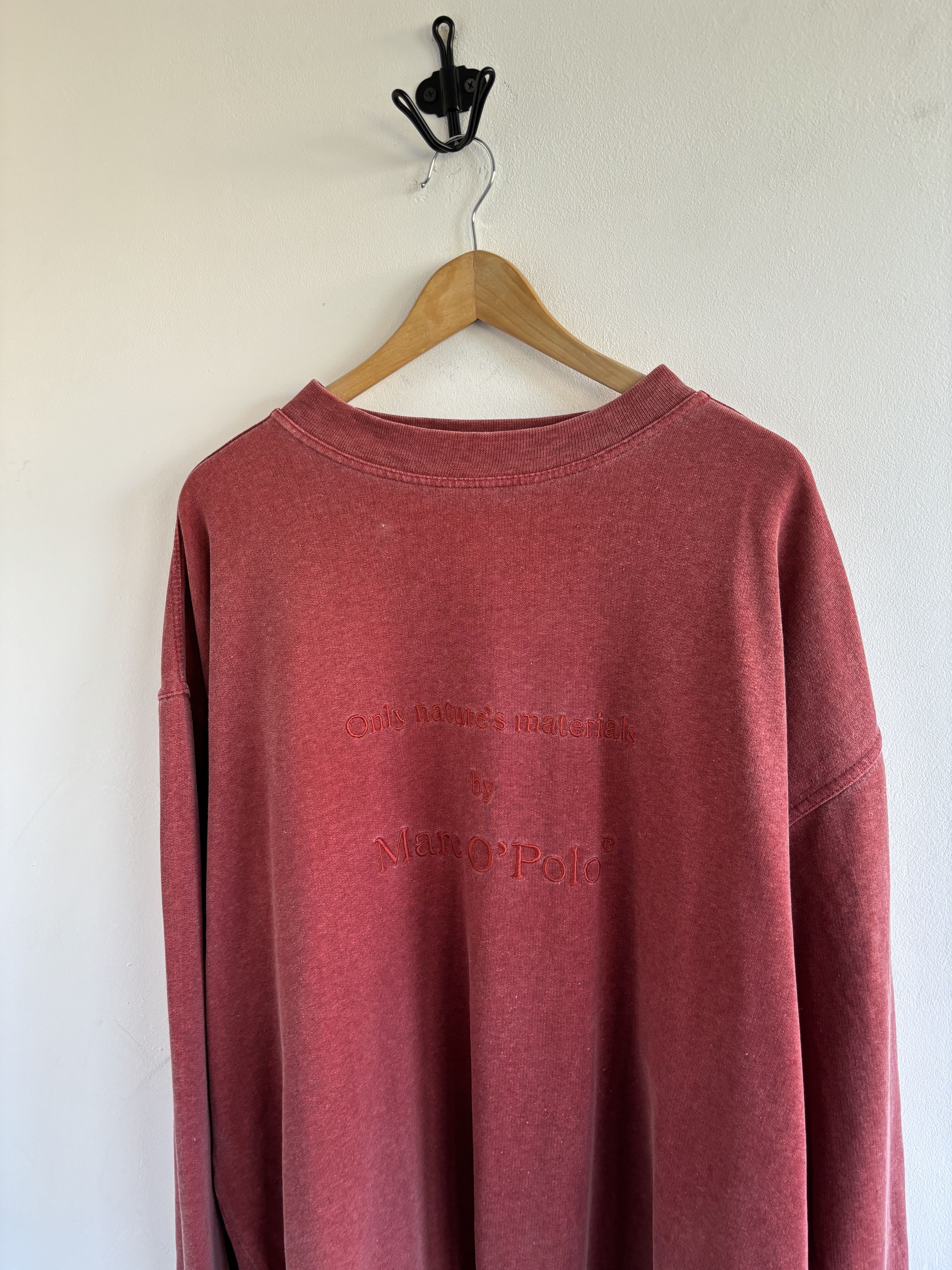 Marc O'Polo × Vintage Vintage Marc O'Polo Boxy Natures Materials Sweatshirt Size US XL / EU 56 / 4 - 2 Thumbnail