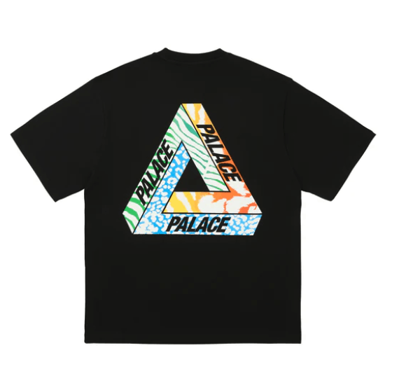 Palace Jungle Dream T-Shirt Tri-Ferg Black XL