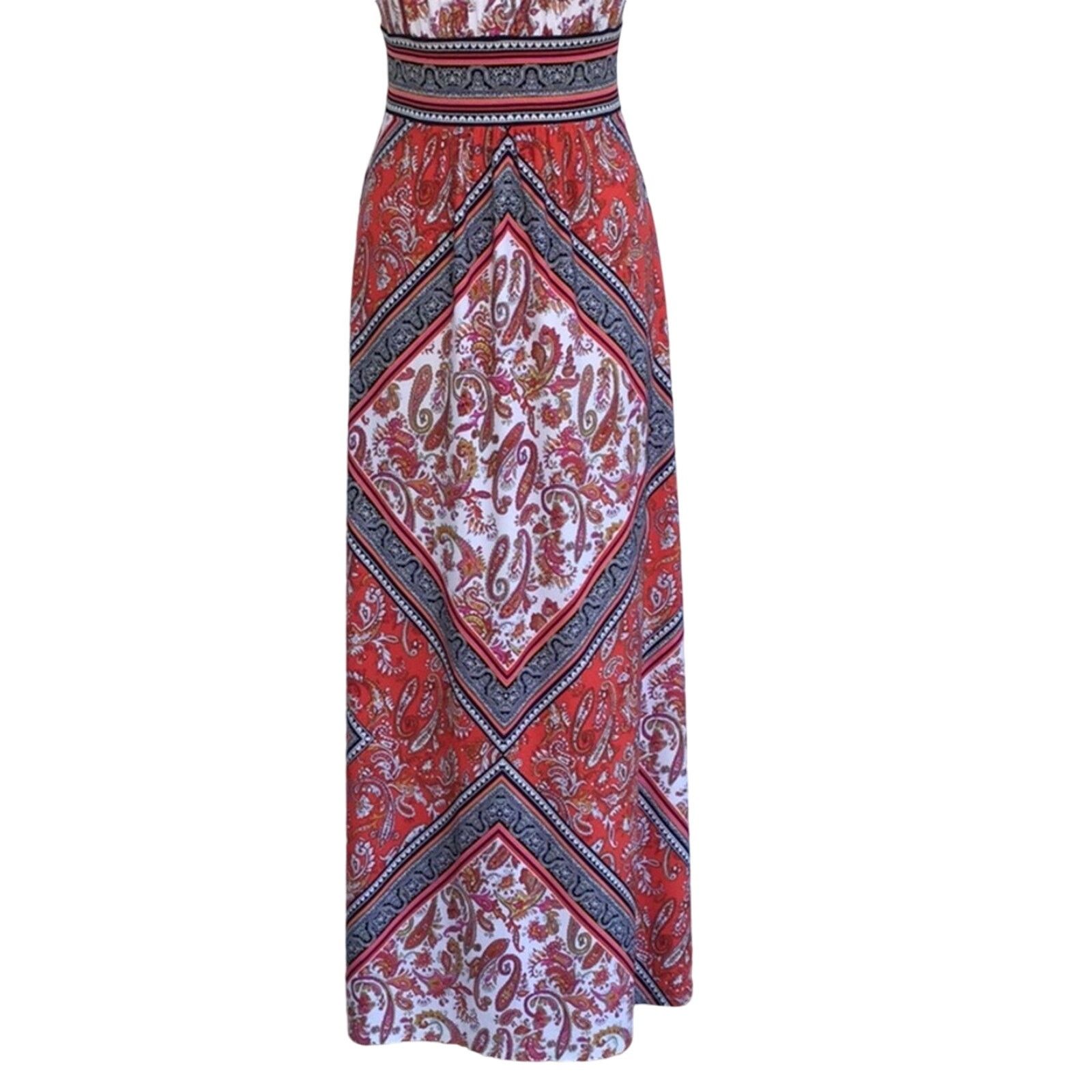 Other London Style Collection Halter Keyhole Button Maxi Dress 8 Size M / US 6-8 / IT 42-44 - 3 Thumbnail