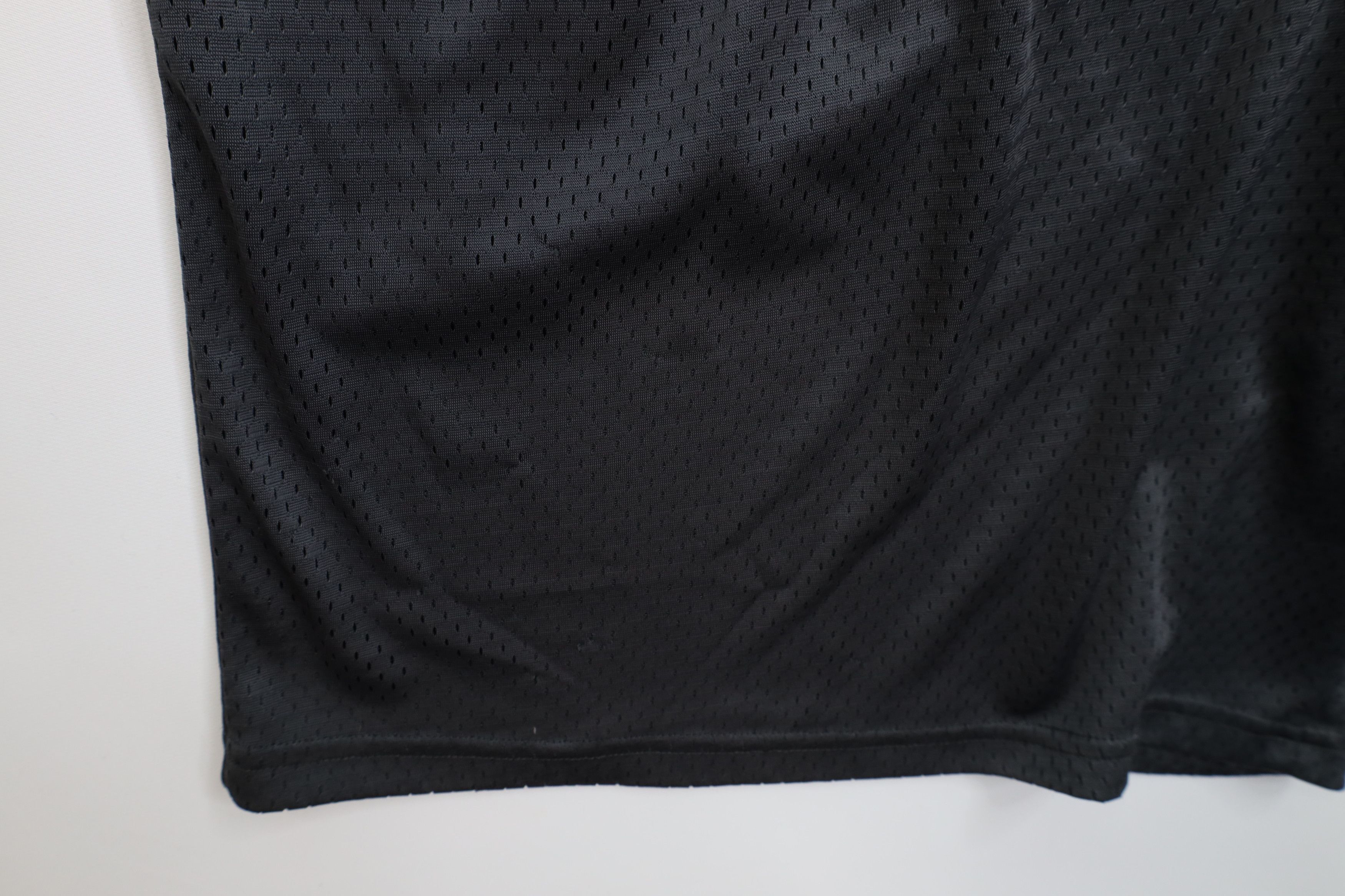 Vintage Vintage 90s Y2K Streetwear Knee Mesh Shorts Gray Polyester Size US 36 / EU 52 - 5 Thumbnail
