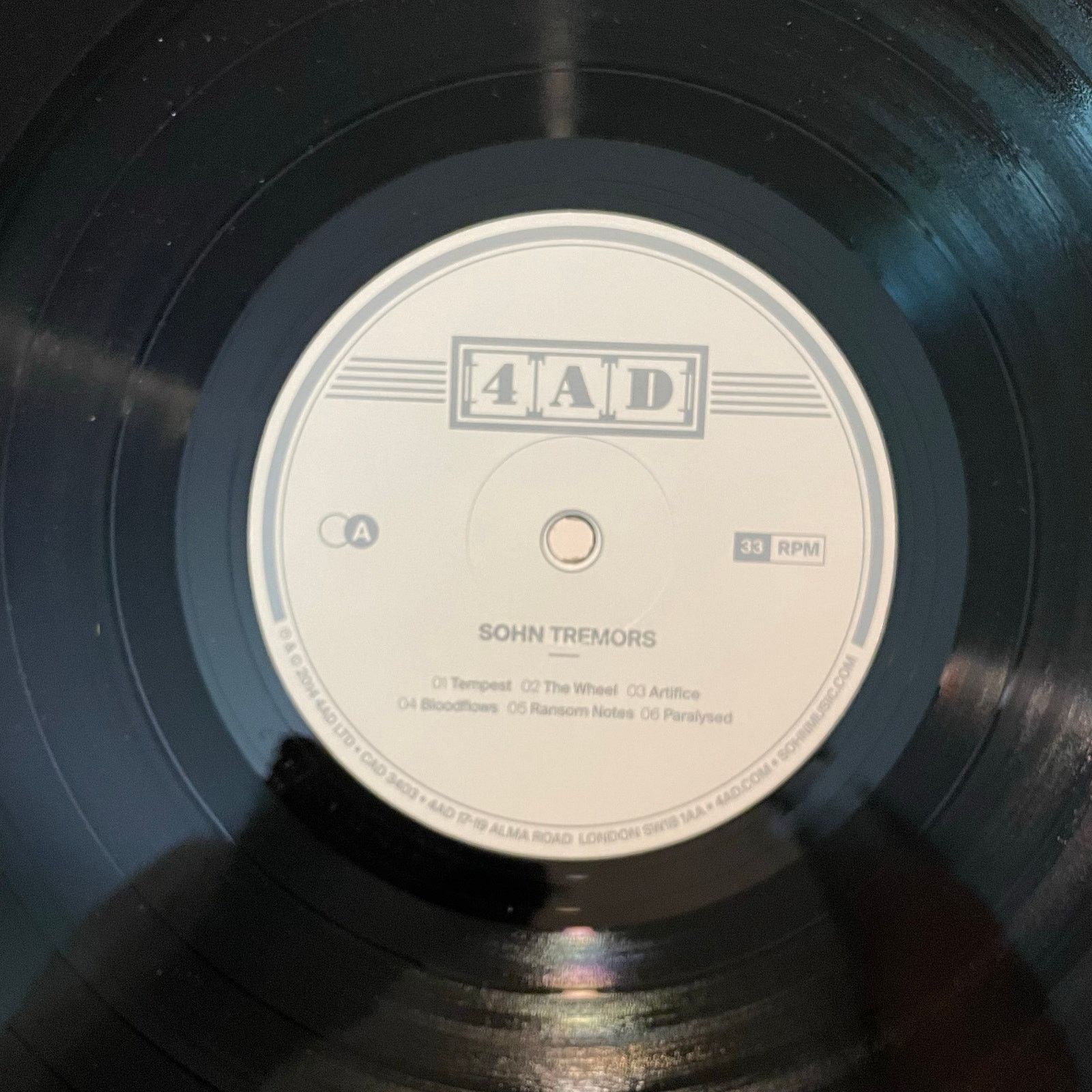 Other SOHN - Tremors LP vinyl synth pop alternative y2k album Size ONE SIZE - 3 Thumbnail