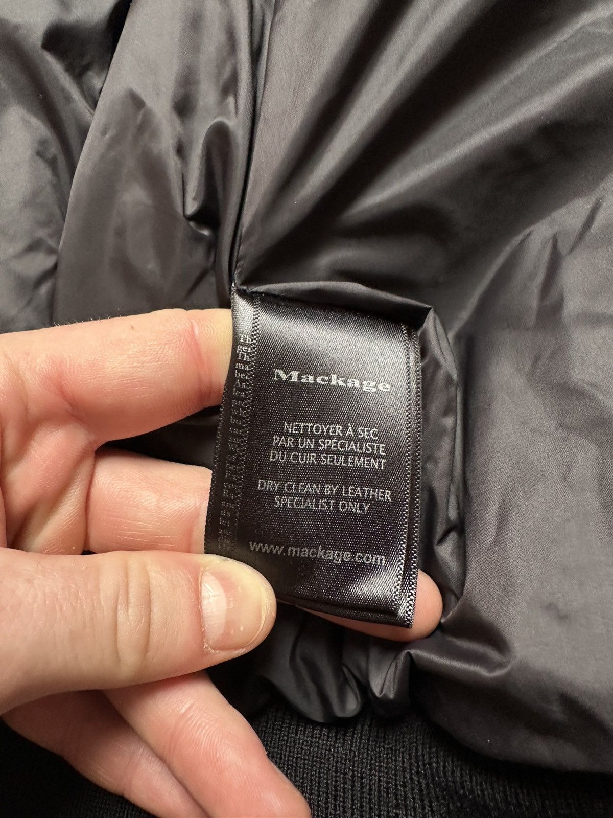 Mackage Mackage Glen Leather Bomber With Hooded Bib And Fur Trim Size US M / EU 48-50 / 2 - 14 Thumbnail