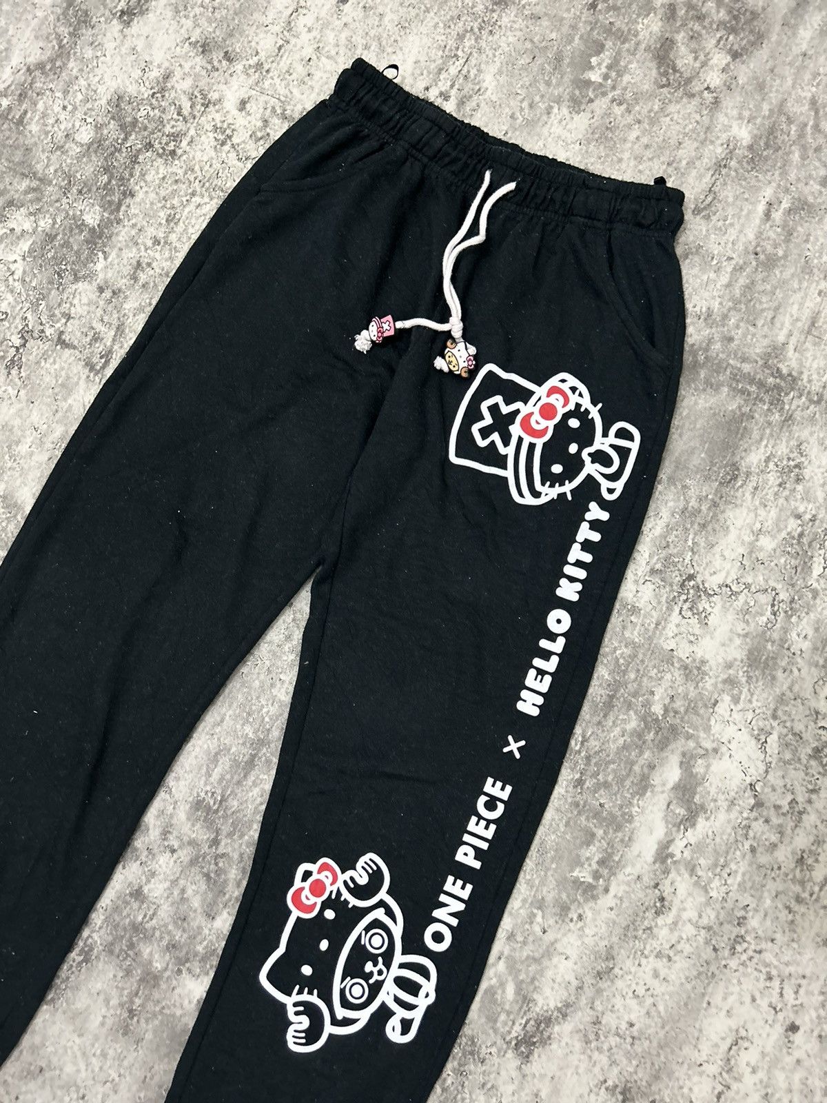 Cartoon Network × Japanese Brand × One Piece One Piece x Hello Kitty Jogger Pans Size US 28 / EU 44 - 3 Thumbnail