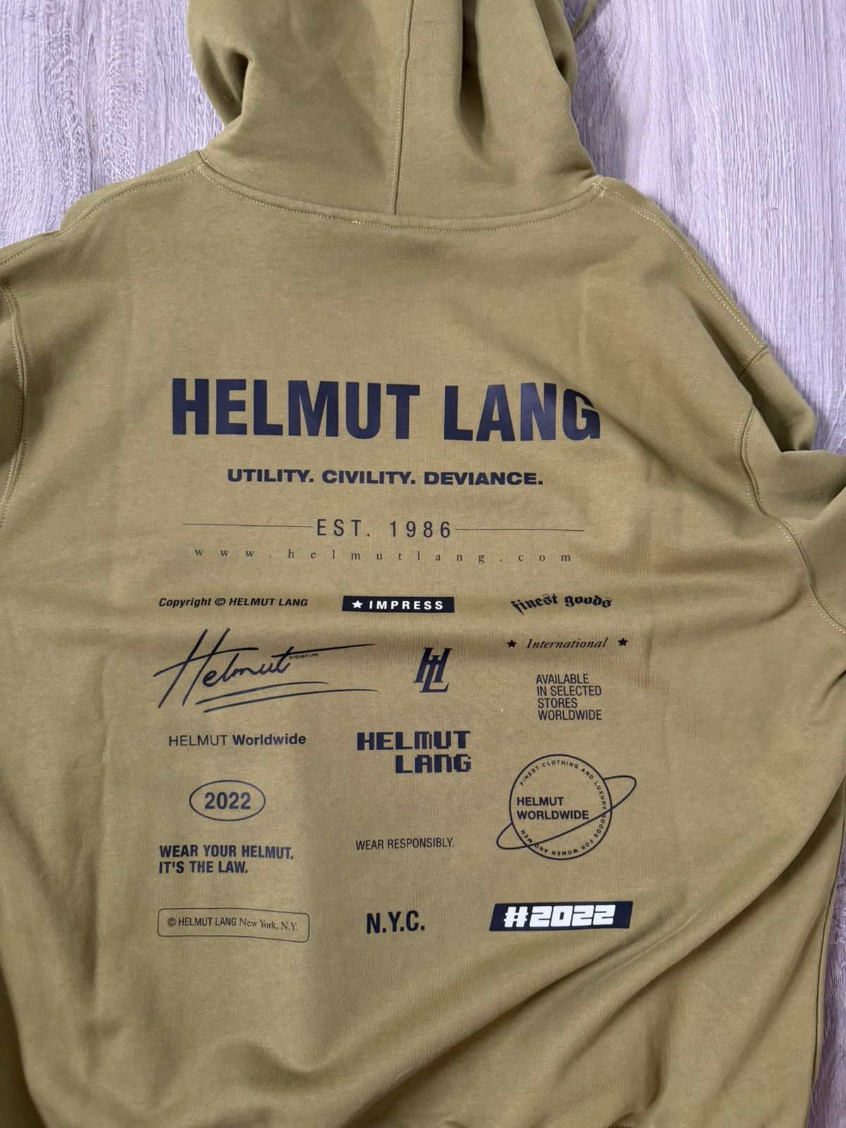 Helmut Lang Helmut Lang World Tour 2022 Size US XL / EU 56 / 4 - 3 Thumbnail