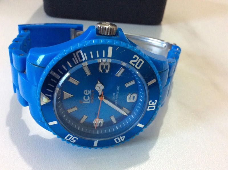 Icecream ice blue rubber strap watch Size ONE SIZE - 1 Thumbnail