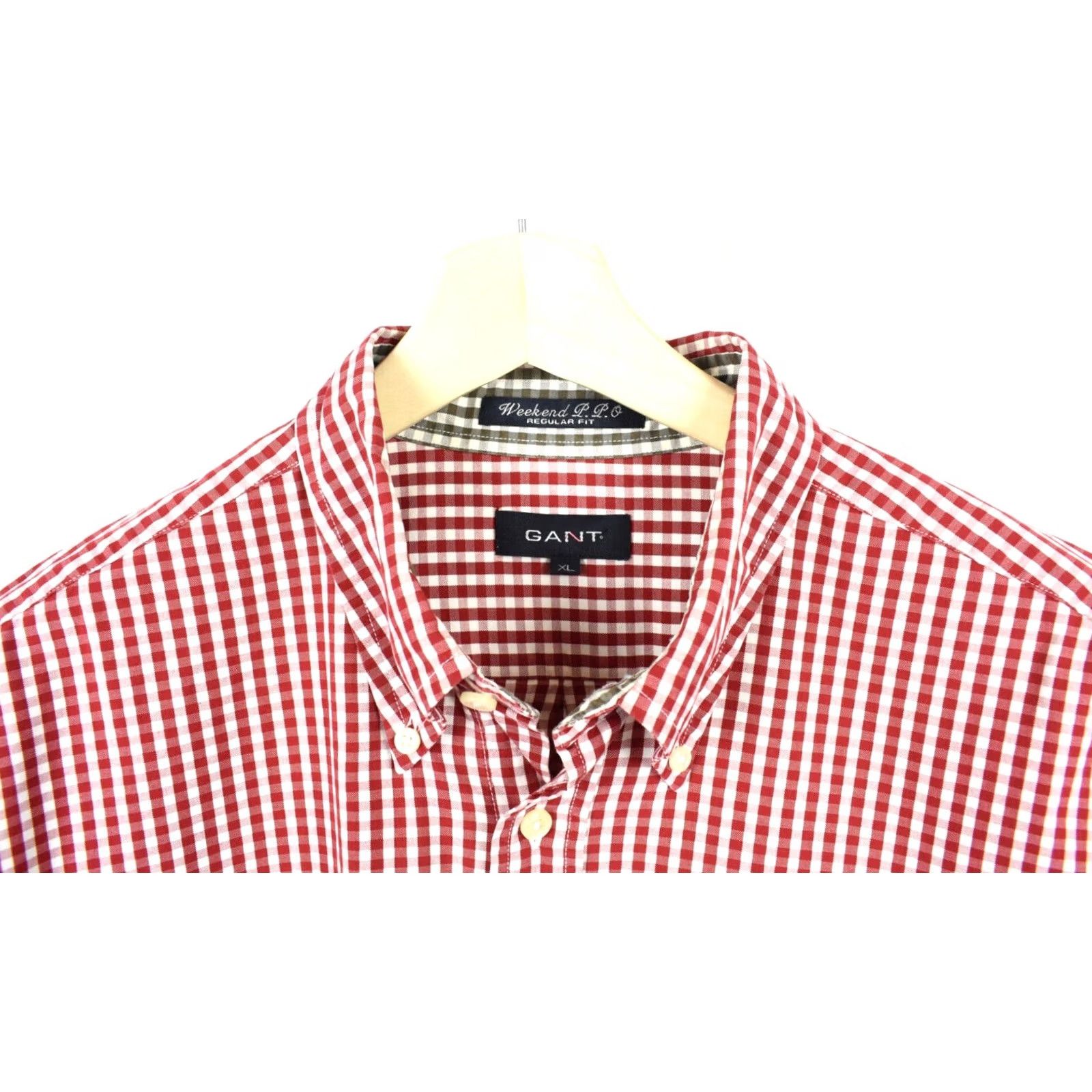 Gant GANT Weekend L.L.O Regular Fit Shirt Men XL Casual Check Button-Down Size US XL / EU 56 / 4 - 4 Thumbnail