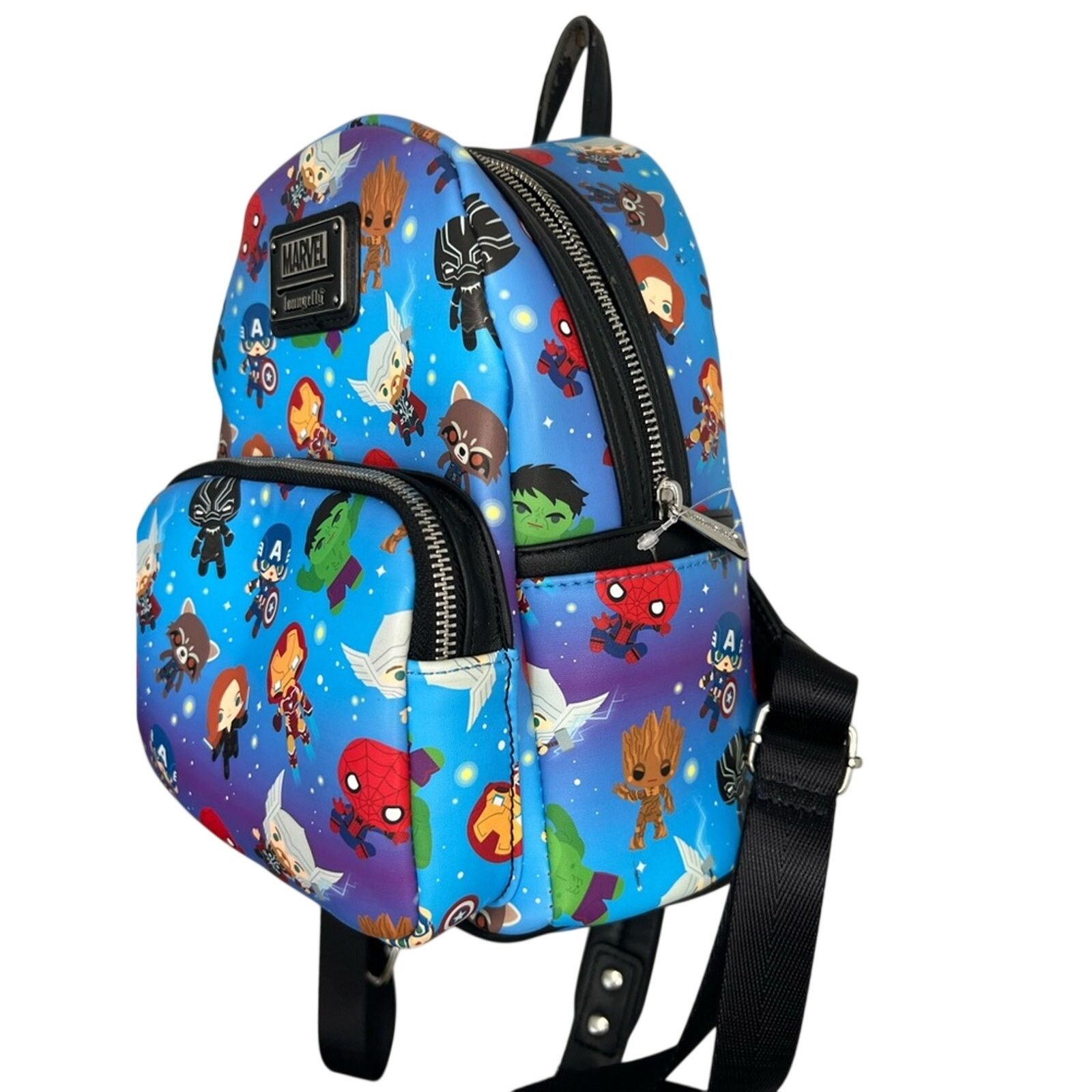 Marvel Comics Disney Loungefly Marvel Avengers Mini Backpack Size ONE SIZE - 3 Thumbnail