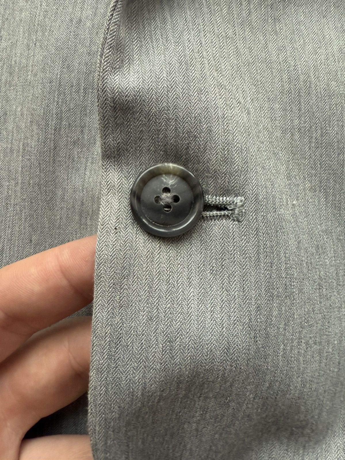 Marc Anthony Marc Anthony Blazer Heathered Light Grey Size 38S - 4 Thumbnail