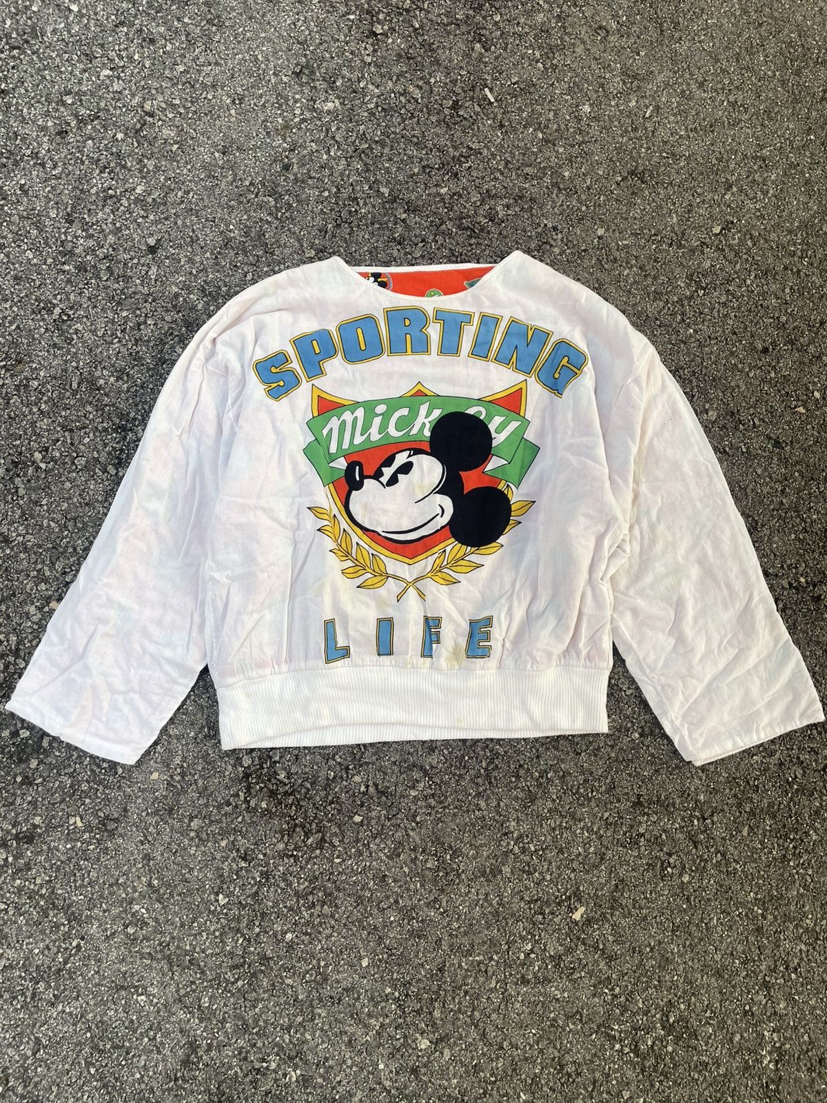 Disney × Mickey Mouse × Vintage Princess Diana Mickey Sweatshirt Size M / US 6-8 / IT 42-44 - 2 Thumbnail
