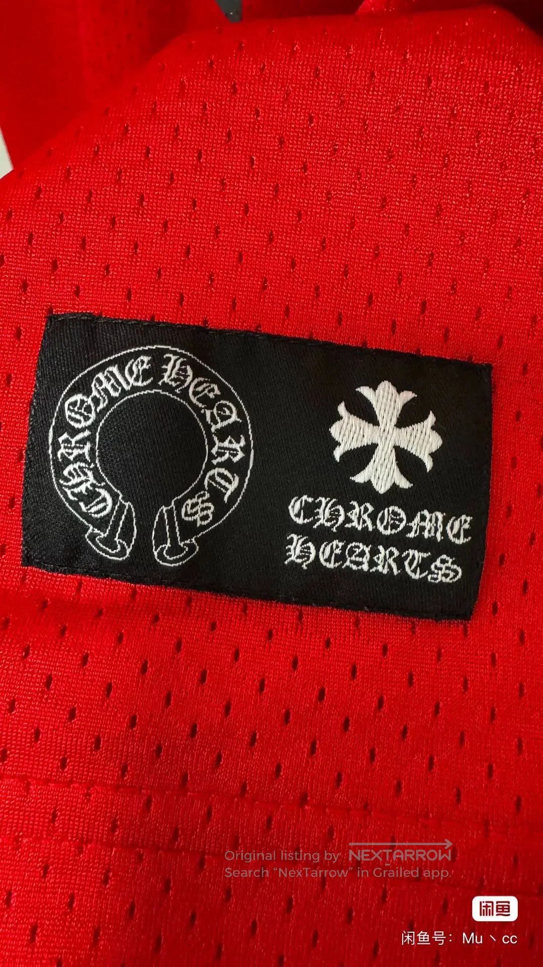 Chrome Hearts chrome hearts red ice tennis shirt size L. Size US L / EU 52-54 / 3 - 6 Thumbnail